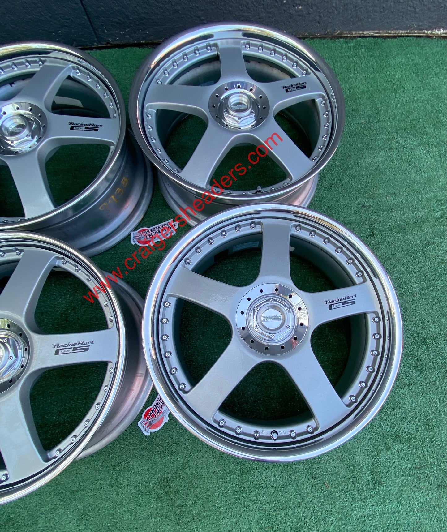 Racing Hart Type C5’s - 5x114 & 4x114 - 19 x 8” +50 Offset