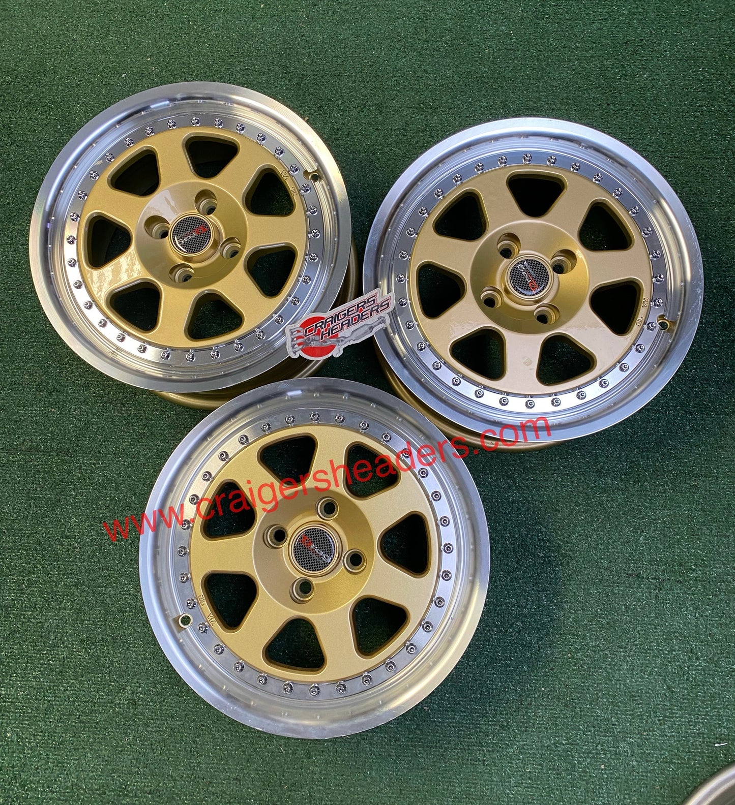 DRAG DR27 wheels "Not a Set" - 4x100 - 15 x 7" +40 Offset