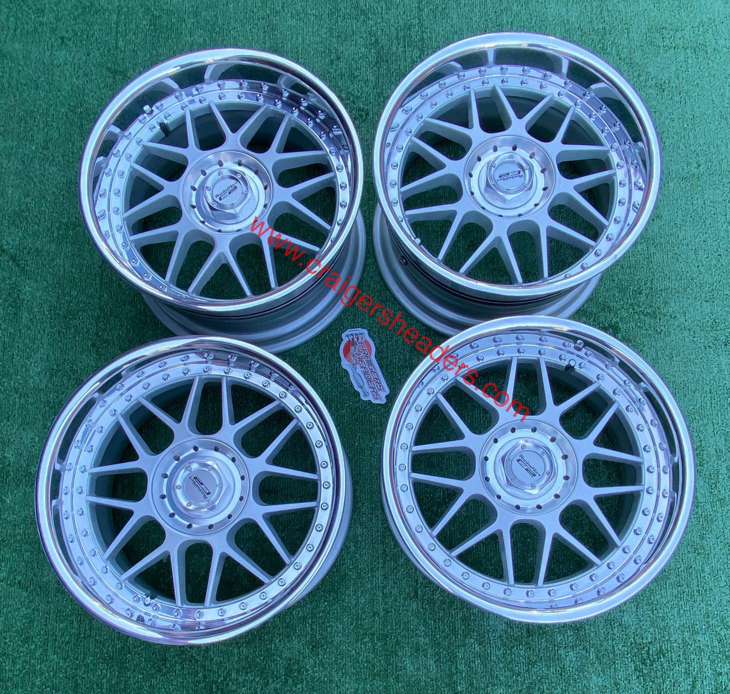 Racing Hart Type C2’s - 4x100 & 4x114 - 17X8.5" +22 Offset