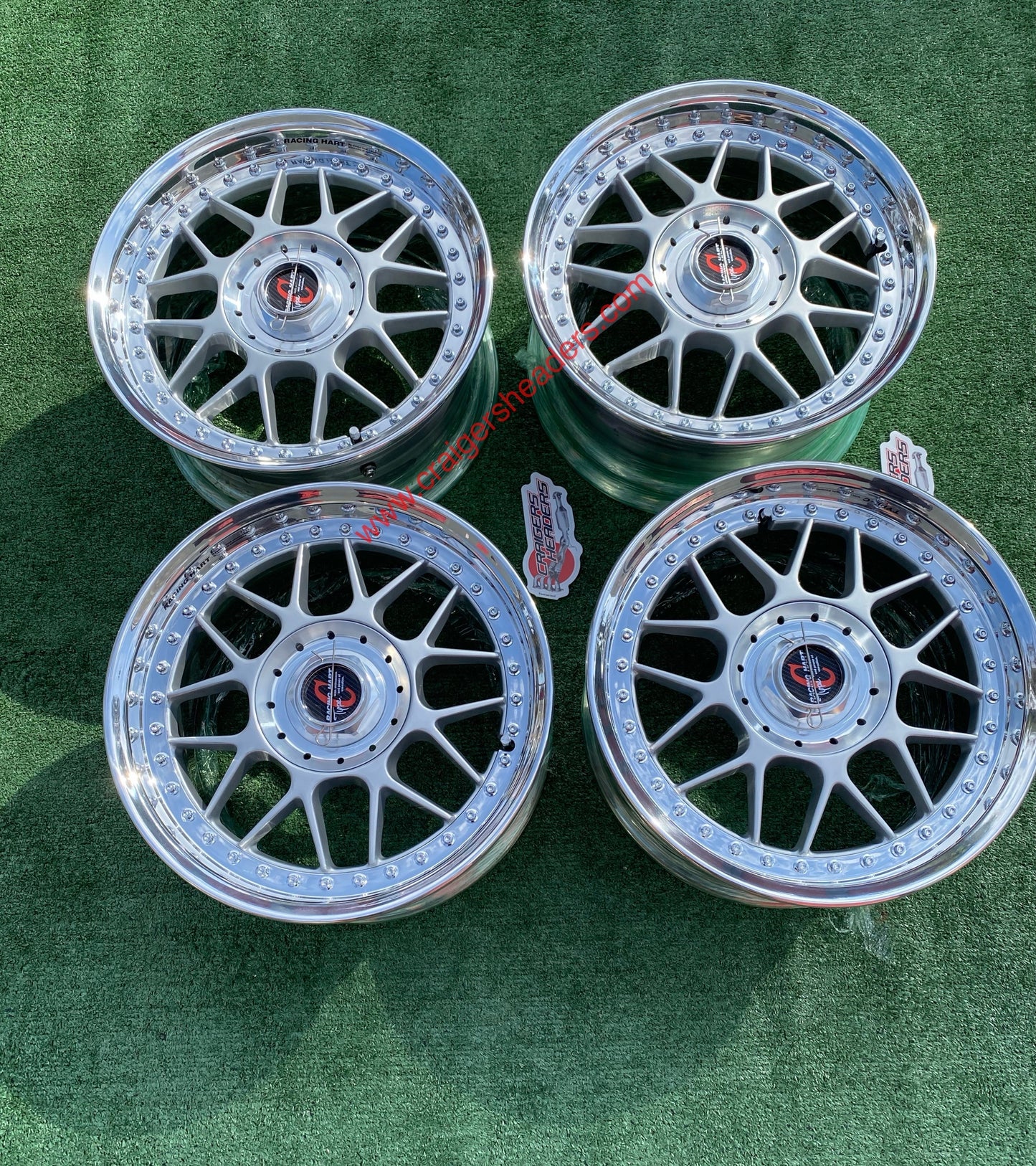 Racing Hart Type C’s - 4x114 & 5x114 - 16 x 8" +38 Offset