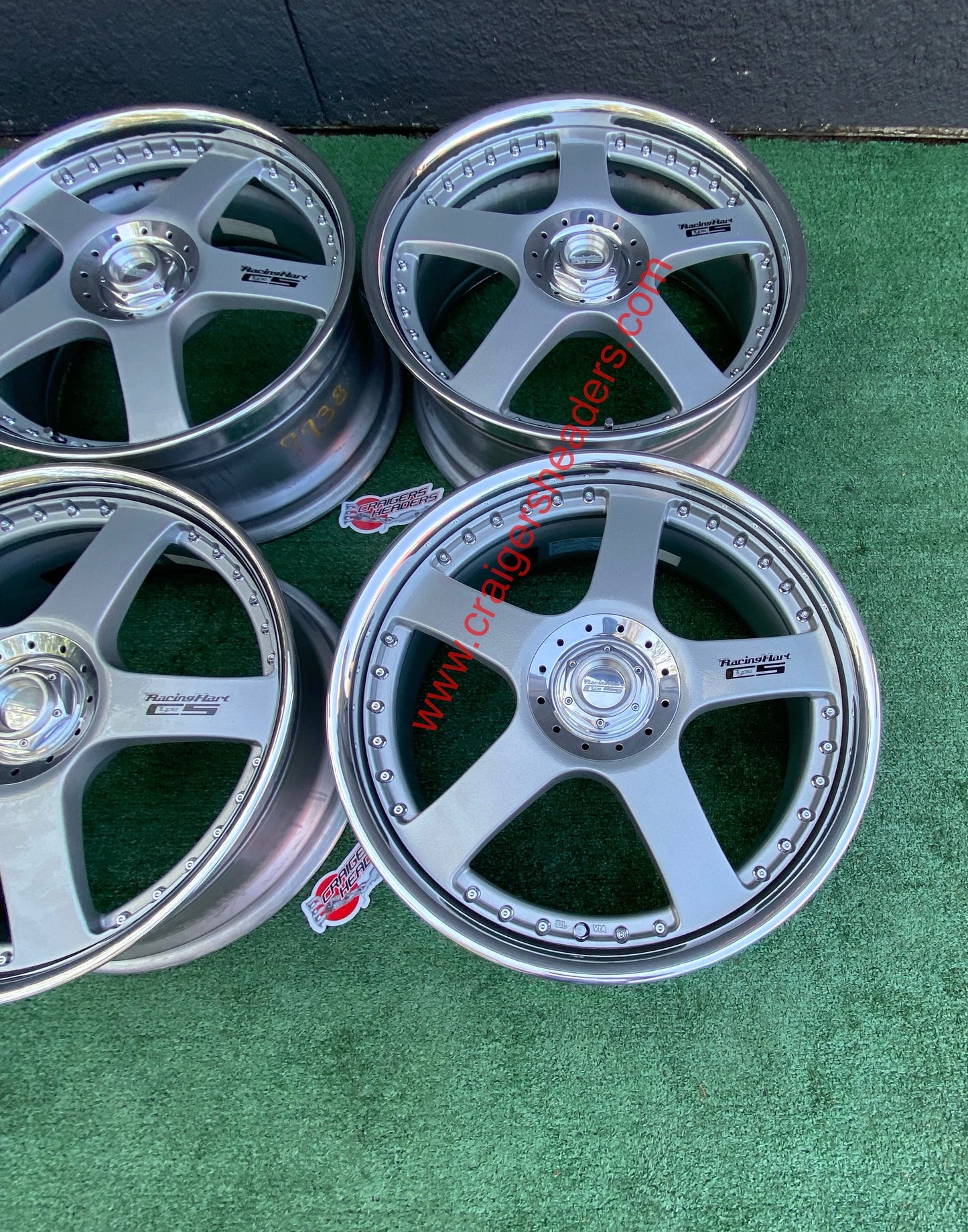 Racing Hart Type C5’s - 5x114 & 4x114 - 19 x 8” +50 Offset