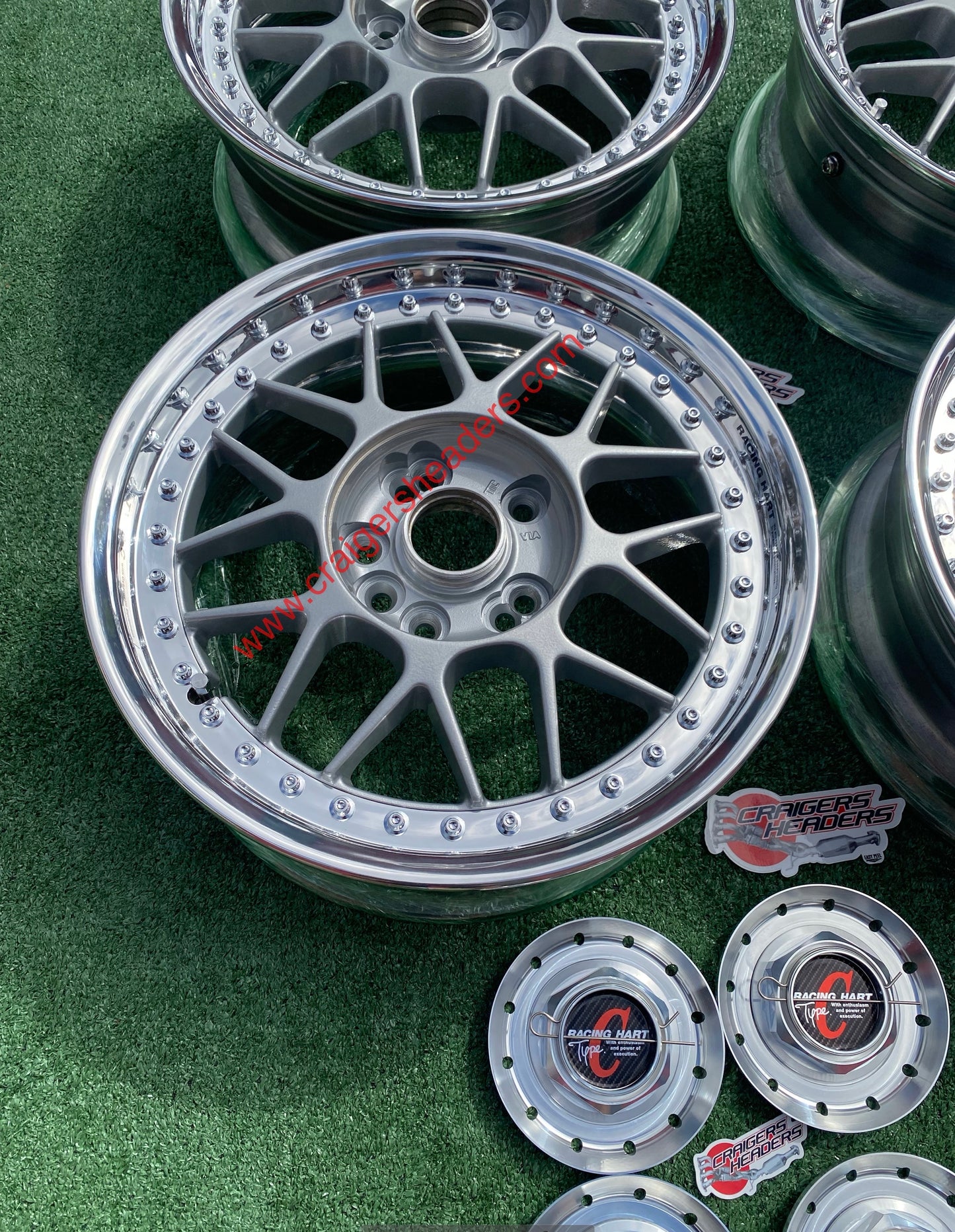 Racing Hart Type C’s - 4x114 & 5x114 - 16 x 6.5" +31 Offset