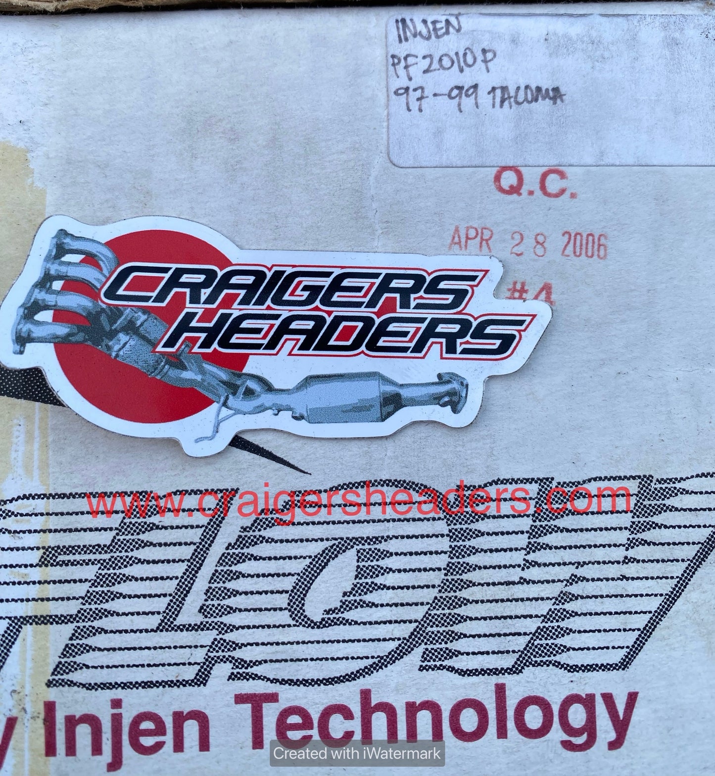 Injen PF Series Power-Flow Intake Systems PF2010P Toyota Tacoma