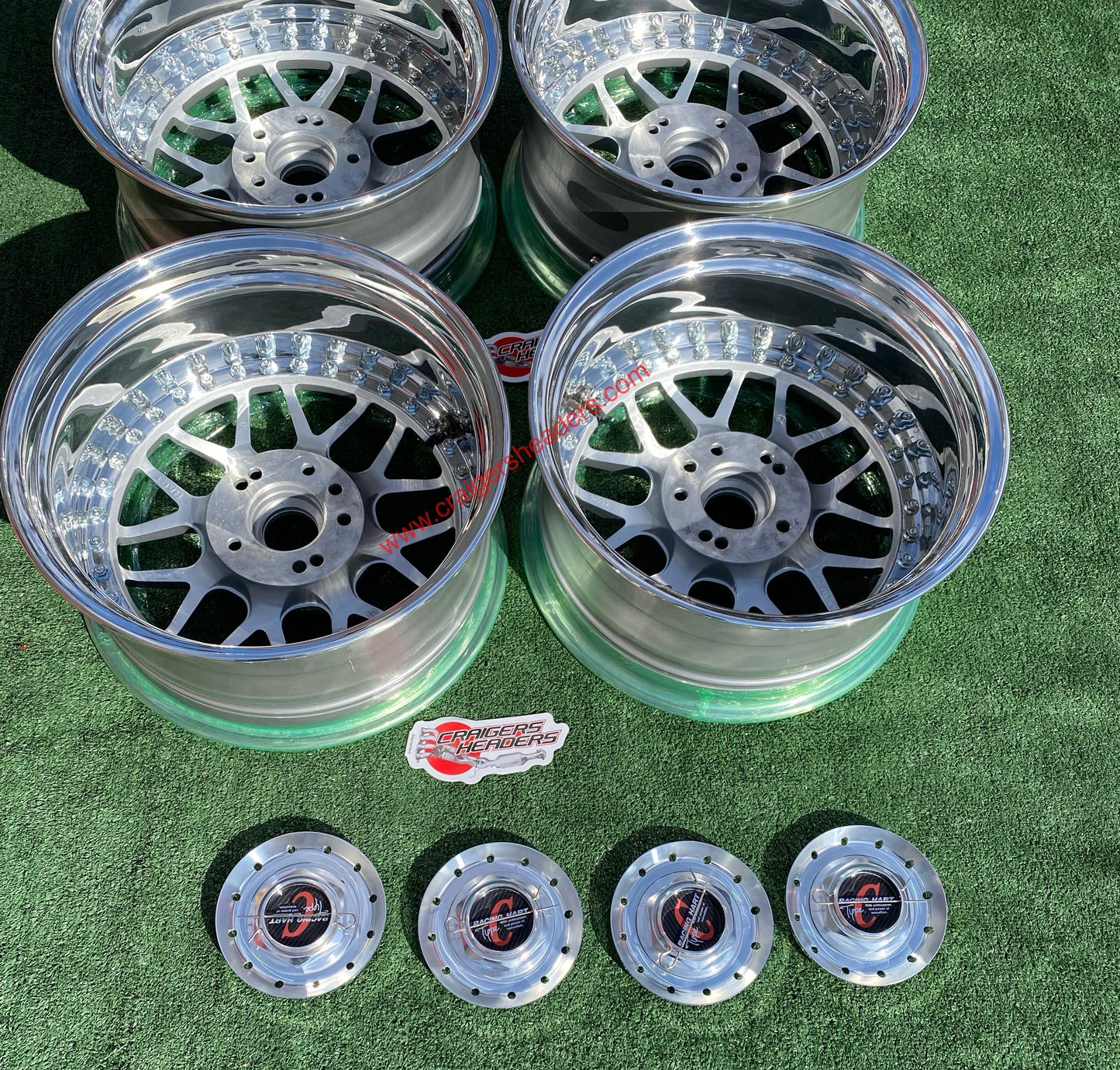 Racing Hart Type C’s - 4x114 & 5x114 - 16 x 8" +38 Offset