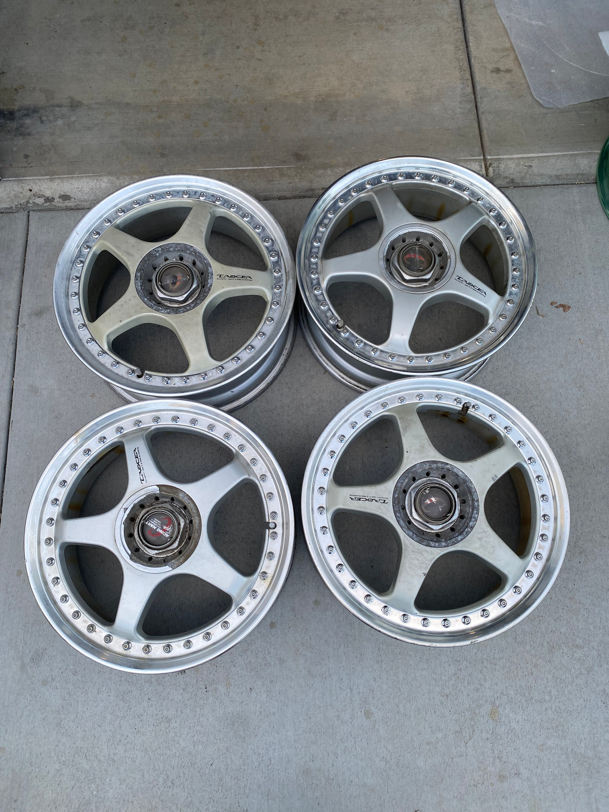 Racing Hart Tracer Type C’s - 5x100 & 4x100 - 17x7.5" +40 Offset