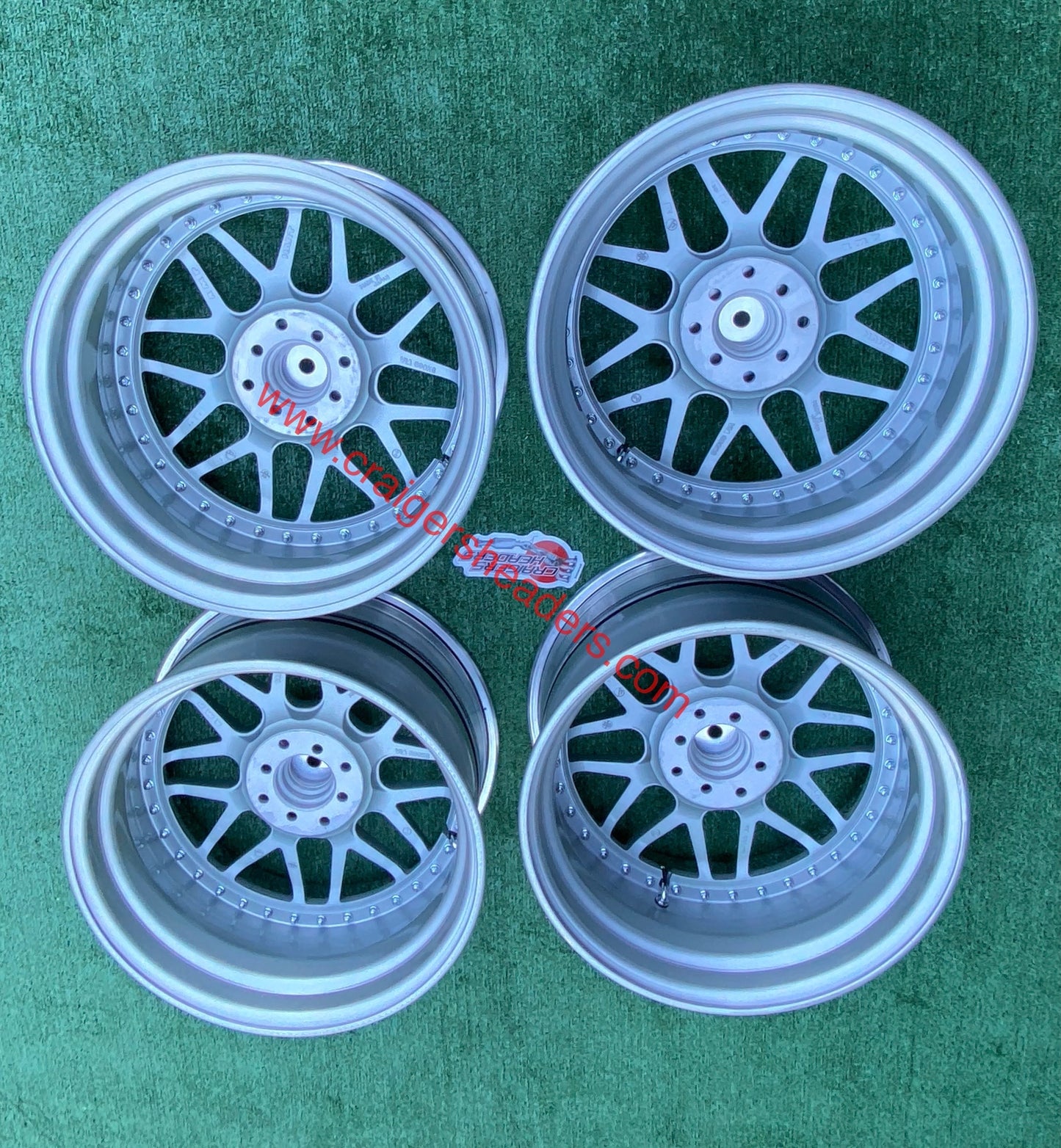 Racing Hart Type C2’s - 4x100 & 4x114 - 17X8.5" +22 Offset