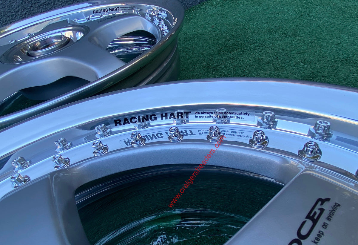 Racing Hart Tracer Type C’s - 5x100 & 4x100 - 17x7.5" +40 Offset