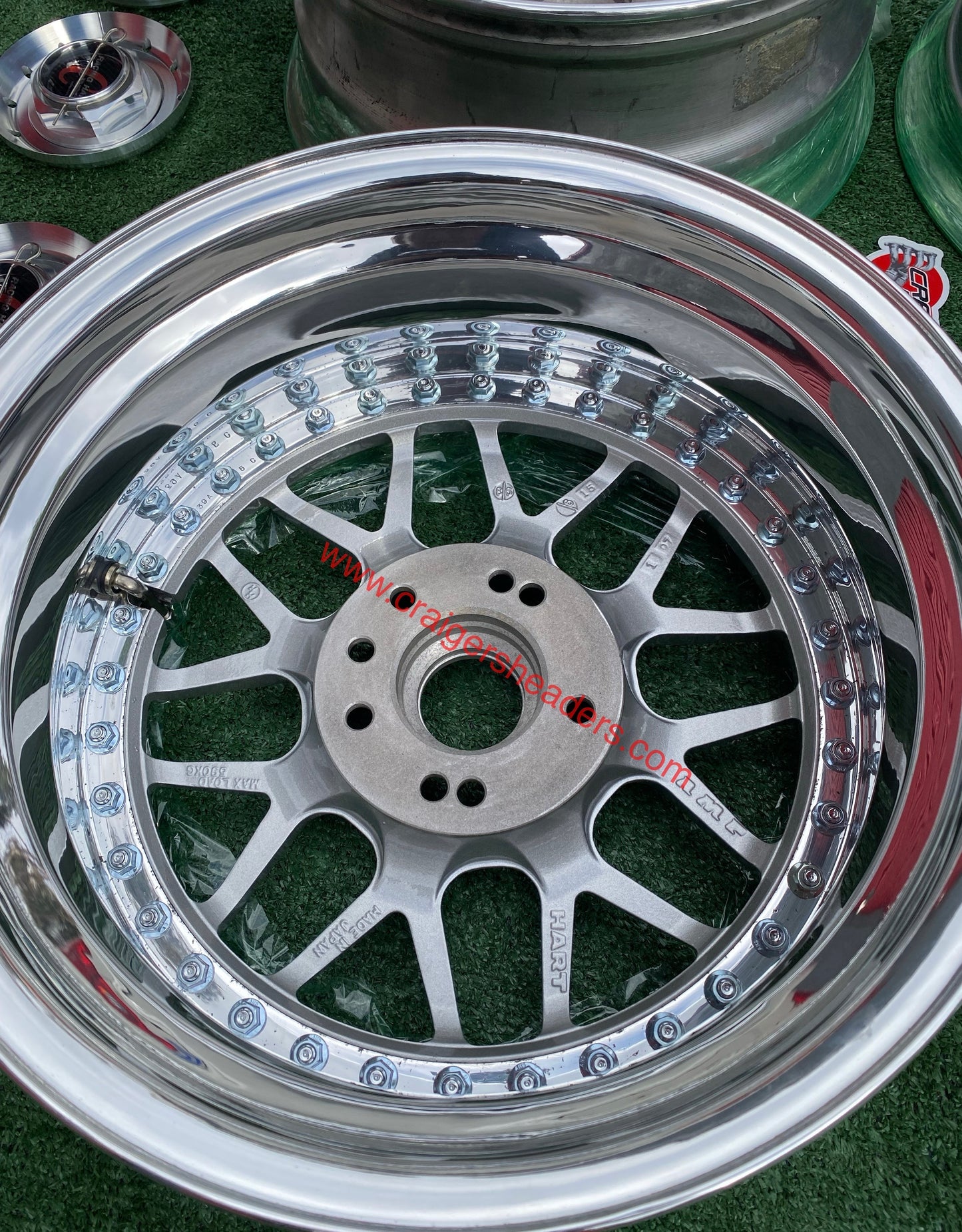 Racing Hart Type C’s - 4x114 & 5x114 - 16 x 7" +38 Offset