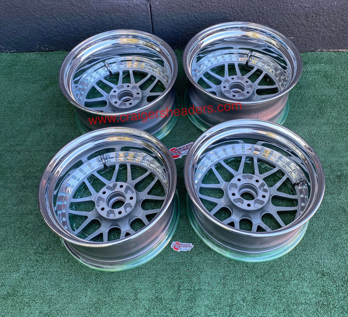 Racing Hart Type C2’s - 5x114 - 17x8" and 18x9x5” ~ NSX Setup