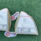 Clear White Rear Tail Light Lamps For Honda Prelude 92-96
