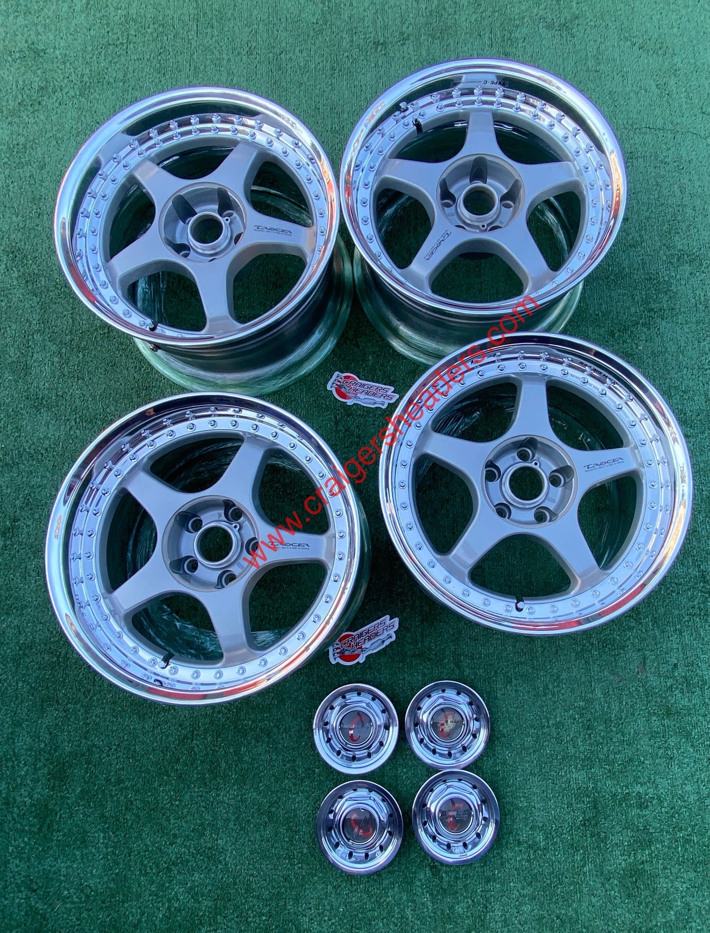 Racing Hart Tracer Type C’s - 5x114 - 17x9" +17 Offset