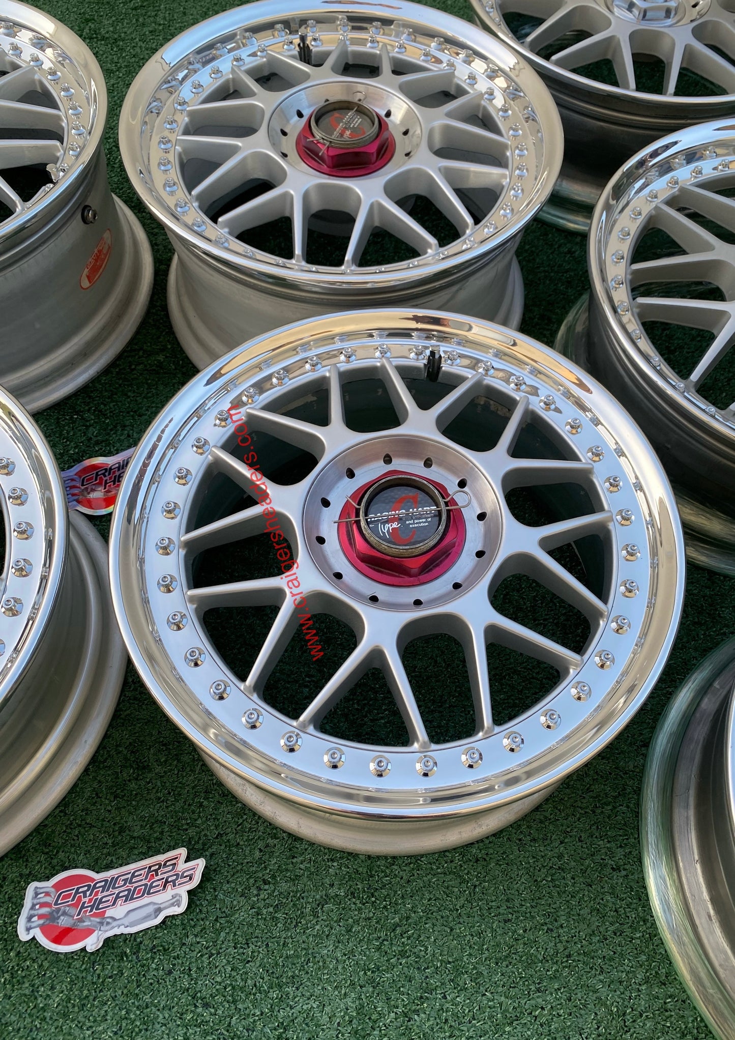 Racing Hart Type C’s - 5x114 - 16x7" and 16x8", +33 Offset