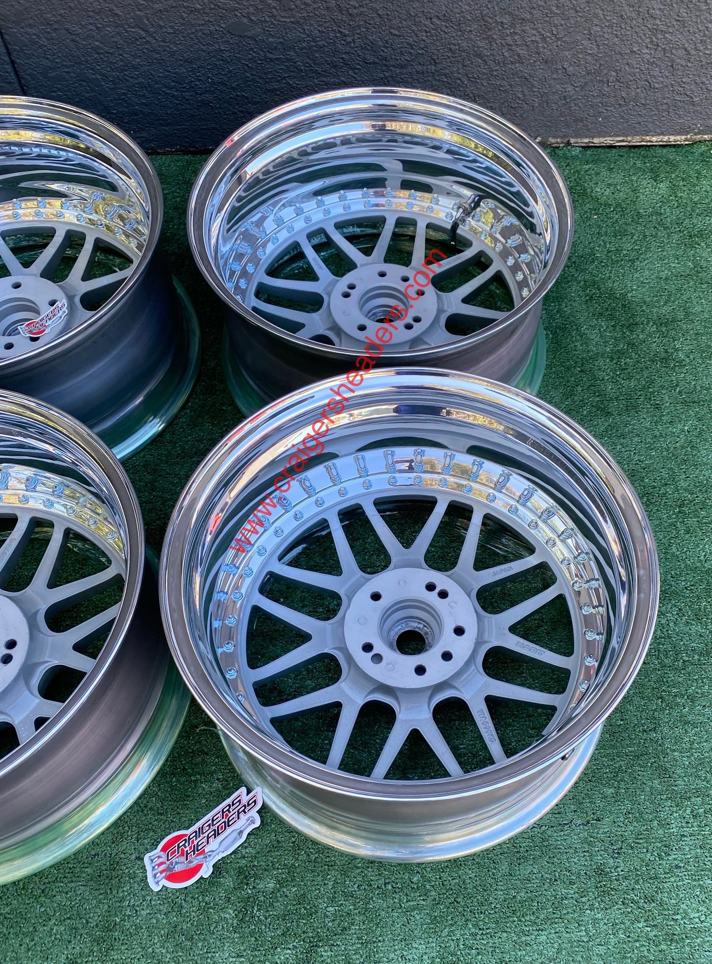 Racing Hart Type C2’s - 4x114, 5x114 - 18 x 9", +40 Offset -Square Setup