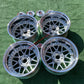 Racing Hart Type C’s - 4x114 & 5x114 - 16 x 8" +38 Offset