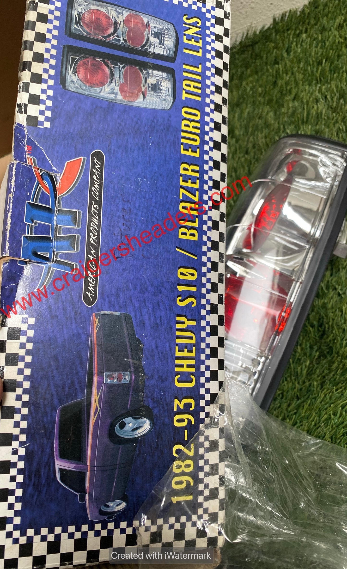 Blazer Euro Tail Lens - PN: 40.4111 - 1982 - 1993 Chevy S10