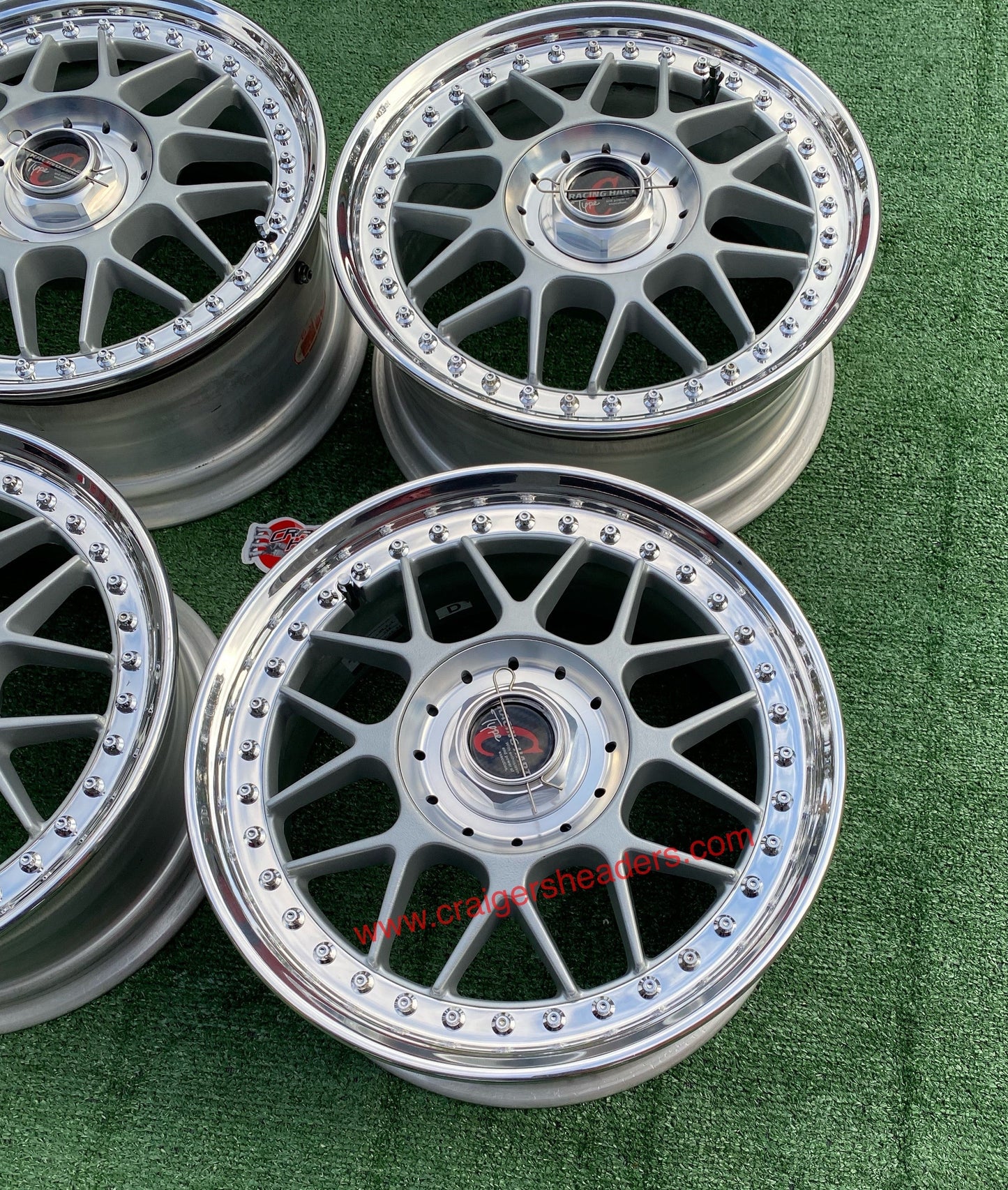 Racing Hart Type C’s - 4x114 & 5x114 - 16X7" +50 Offset