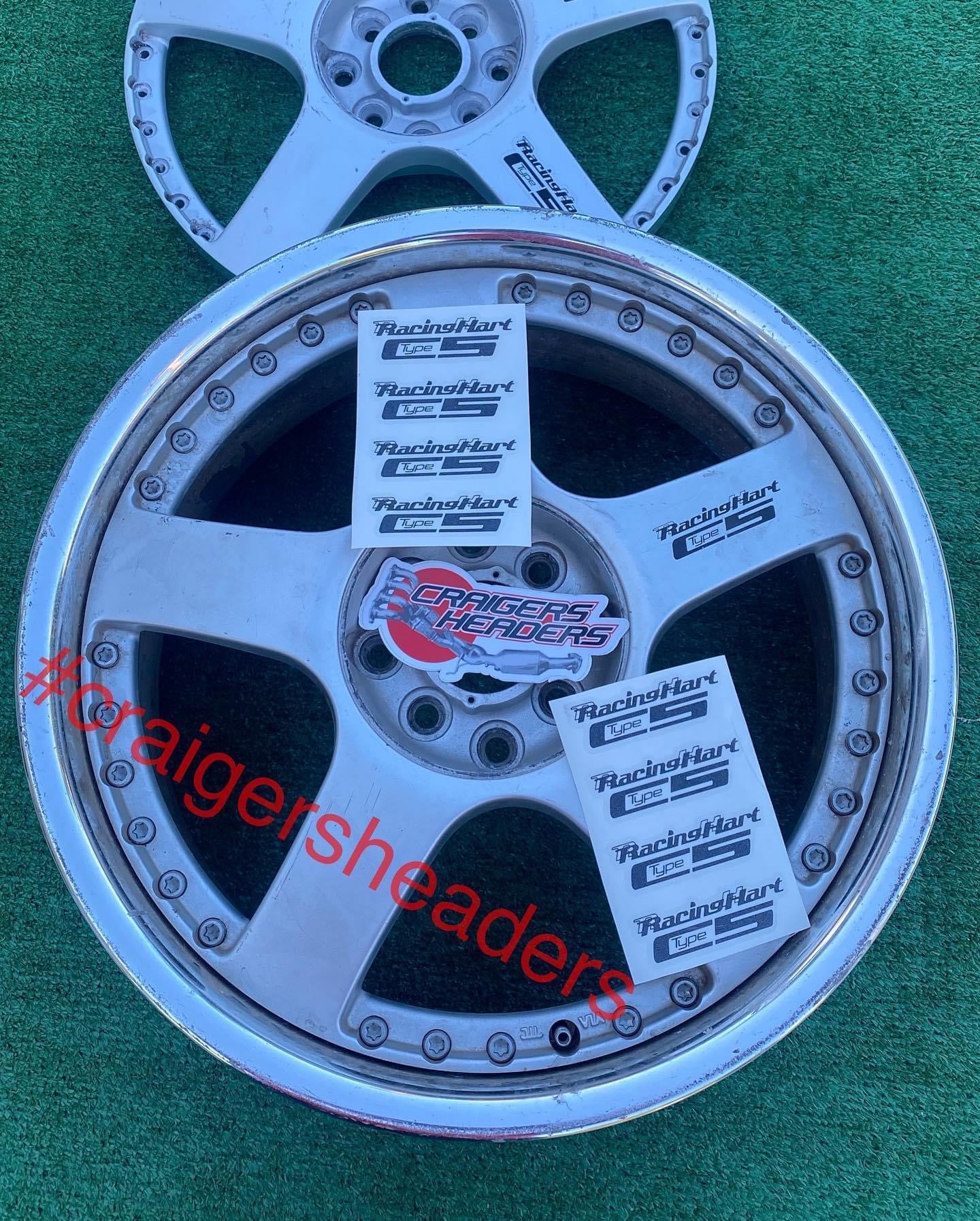 Racing Hart C5 Spoke Replacement Stickers