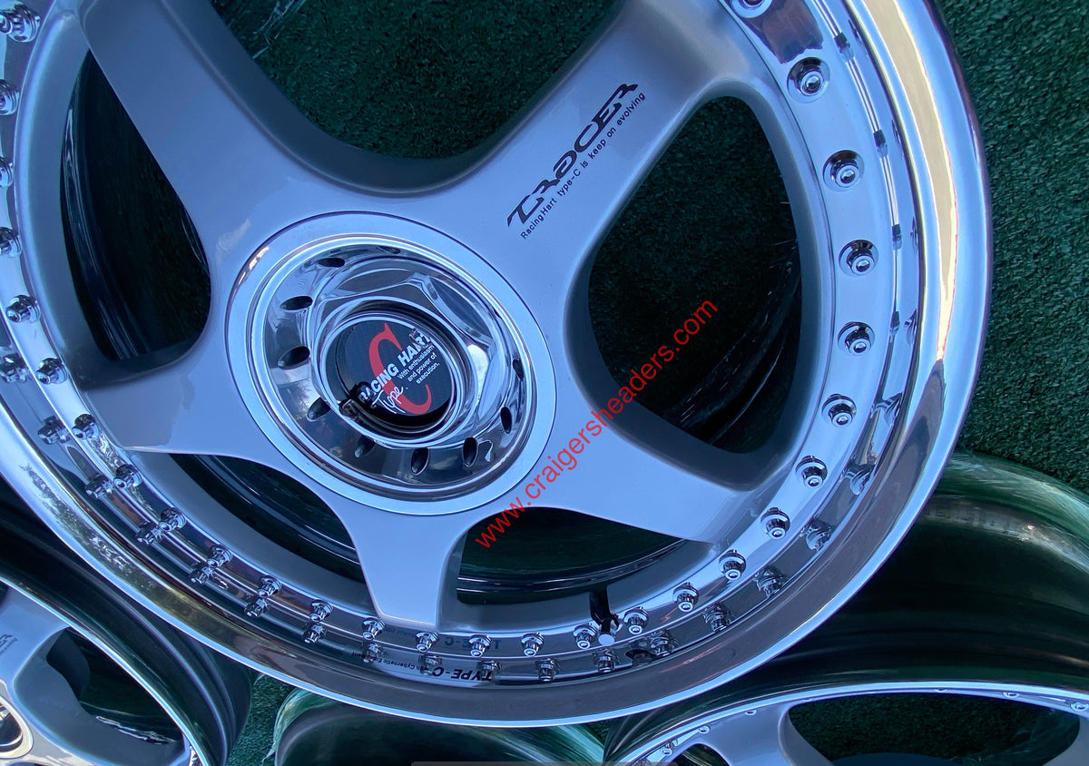 Racing Hart Tracer Type C’s - 5x100 & 4x100 - 17x7.5" +40 Offset