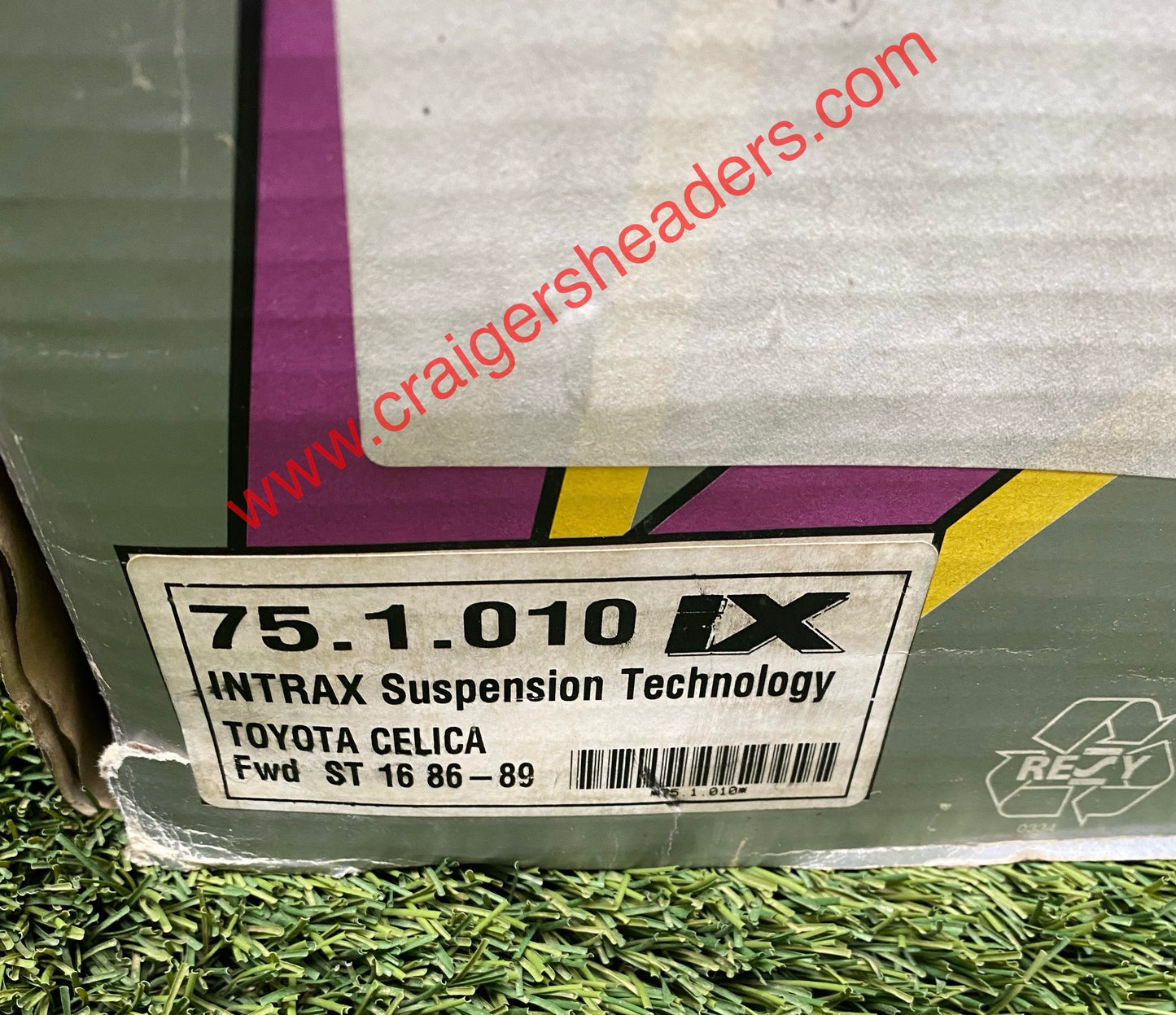 Intax Lowering Sport Springs - 1986-1989 Toyota Celica FWD -  PN#: 75.1.010