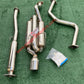 DC Sports Twin Canister Exhaust System - TCS 7021 - 99-00 Honda Civic