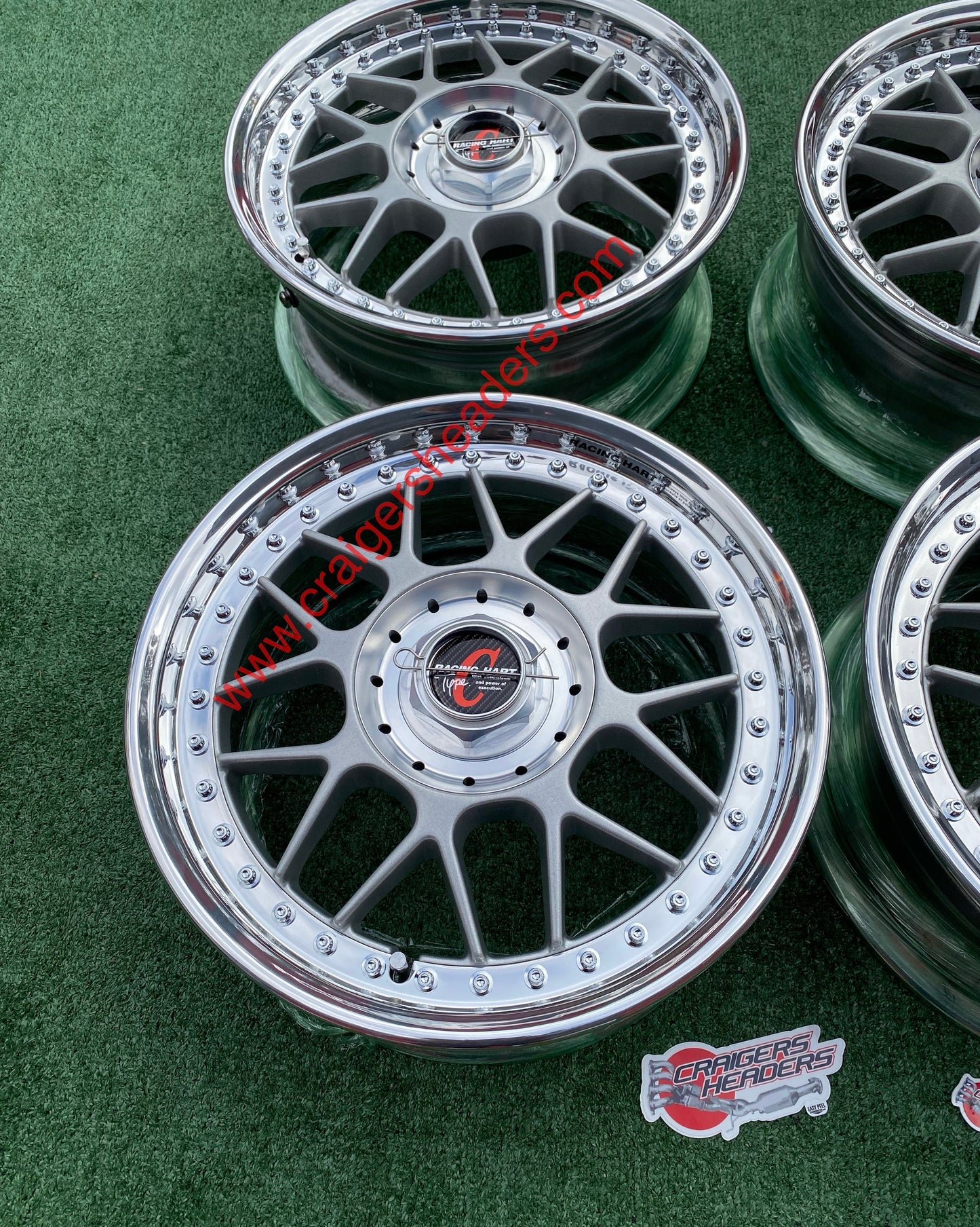 Racing Hart Type C’s - 4x114 & 5x114 - 16 x 7" +38 Offset