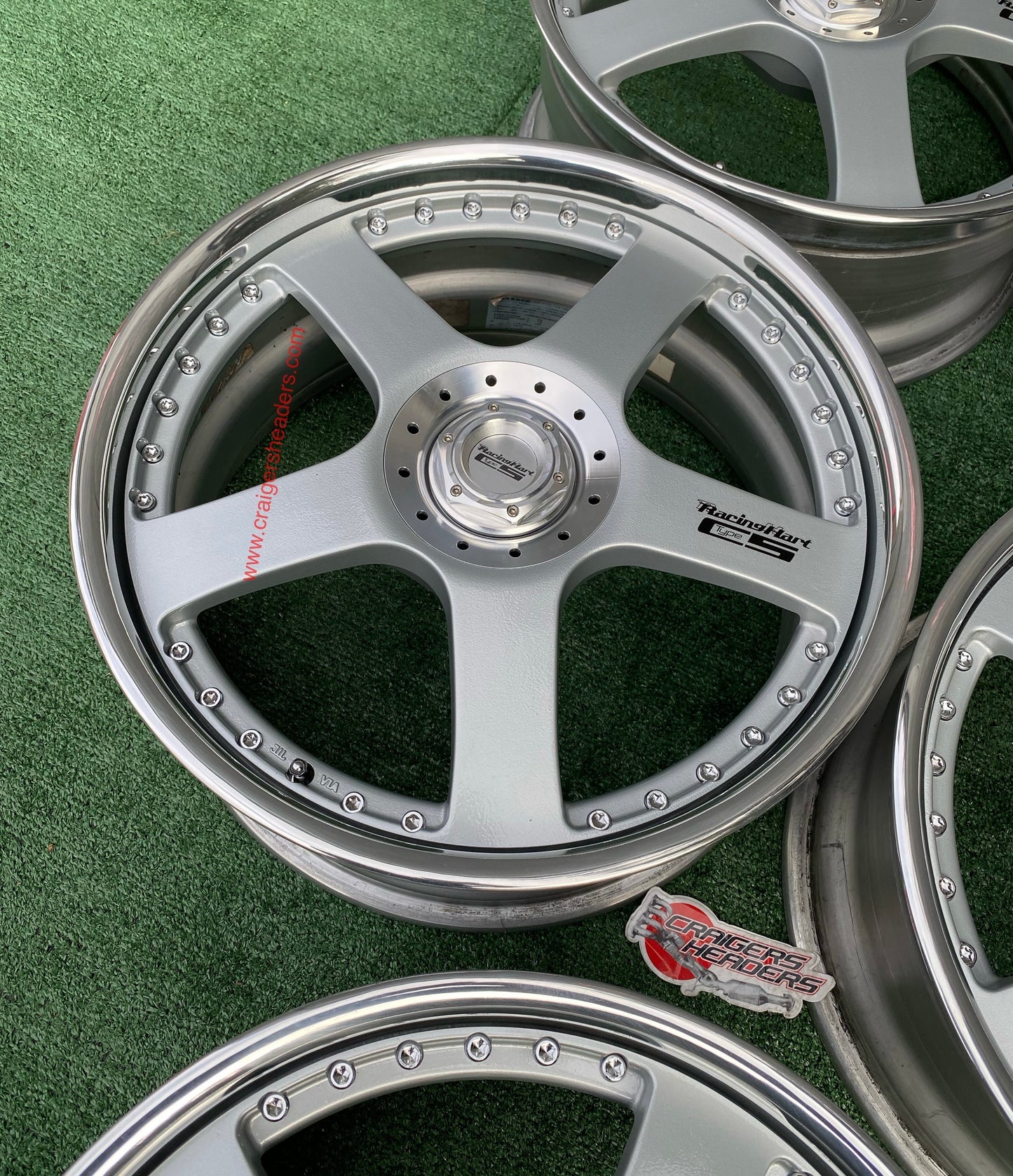Racing Hart Type C5’s - 5x114 & 4x114 - 19 x 8.5” +45 Offset
