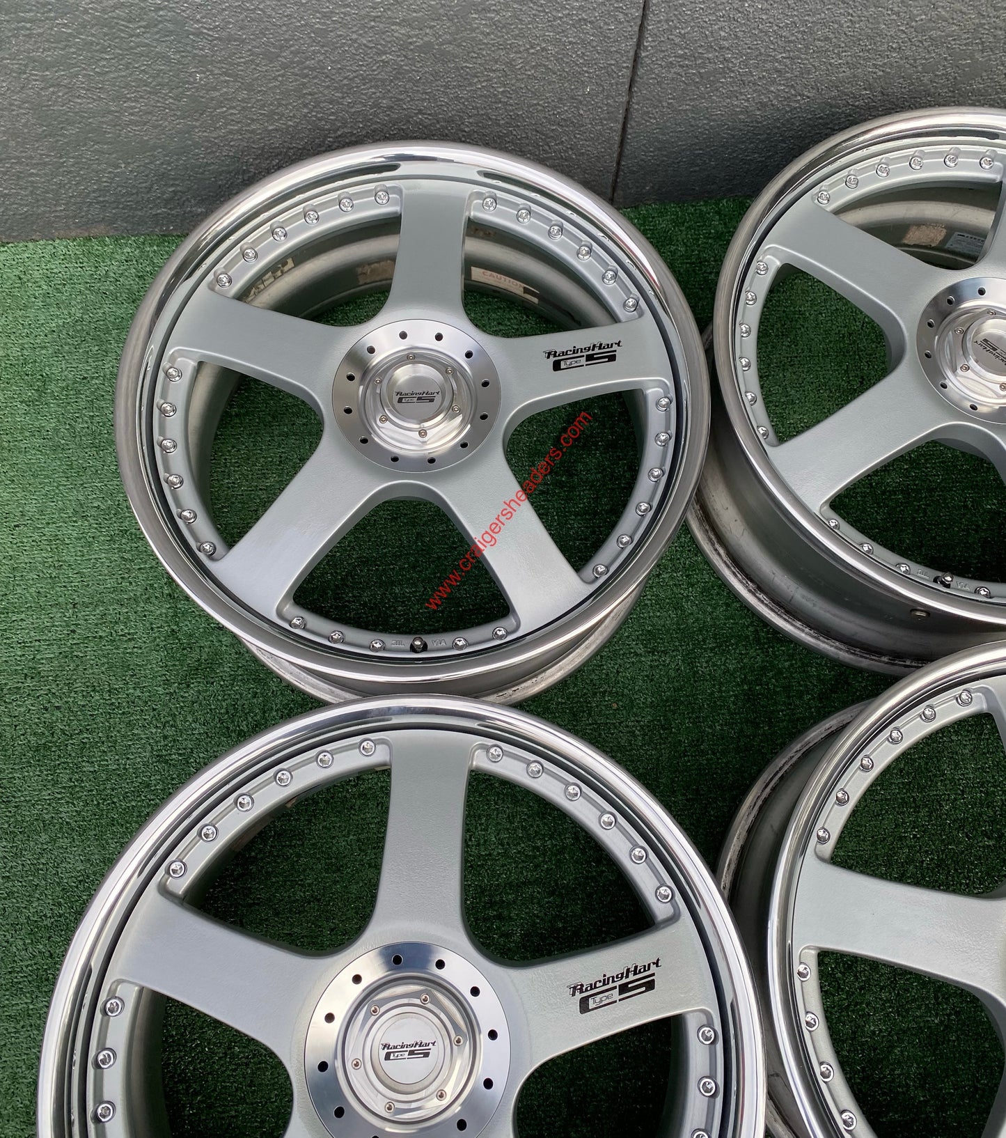 Racing Hart Type C5’s - 5x114 & 4x114 - 19 x 8.5” +45 Offset