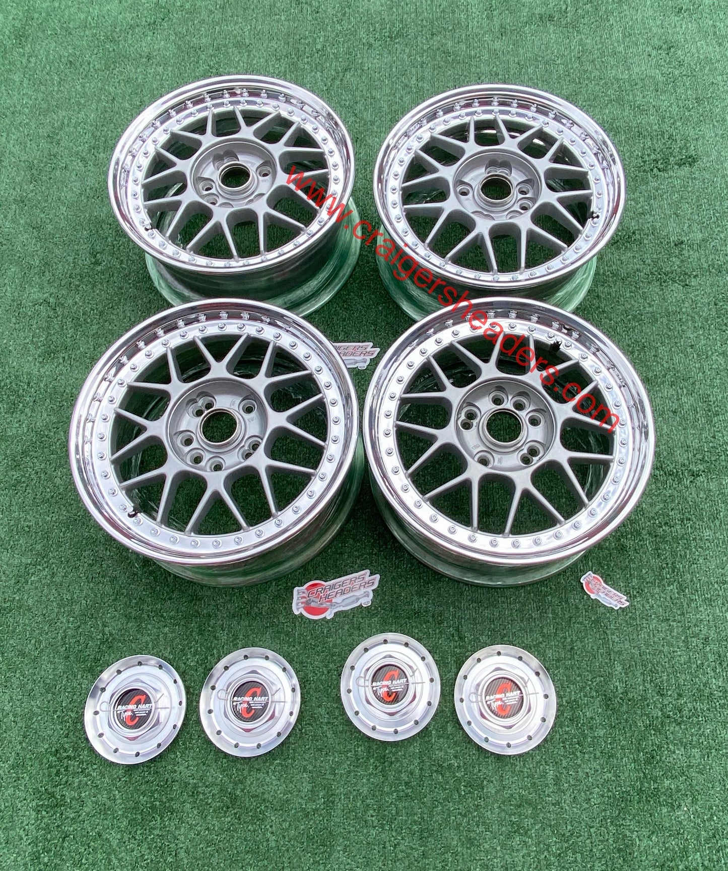 Racing Hart Type C’s - 4x114 & 5x114 - 16 x 7" +38 Offset