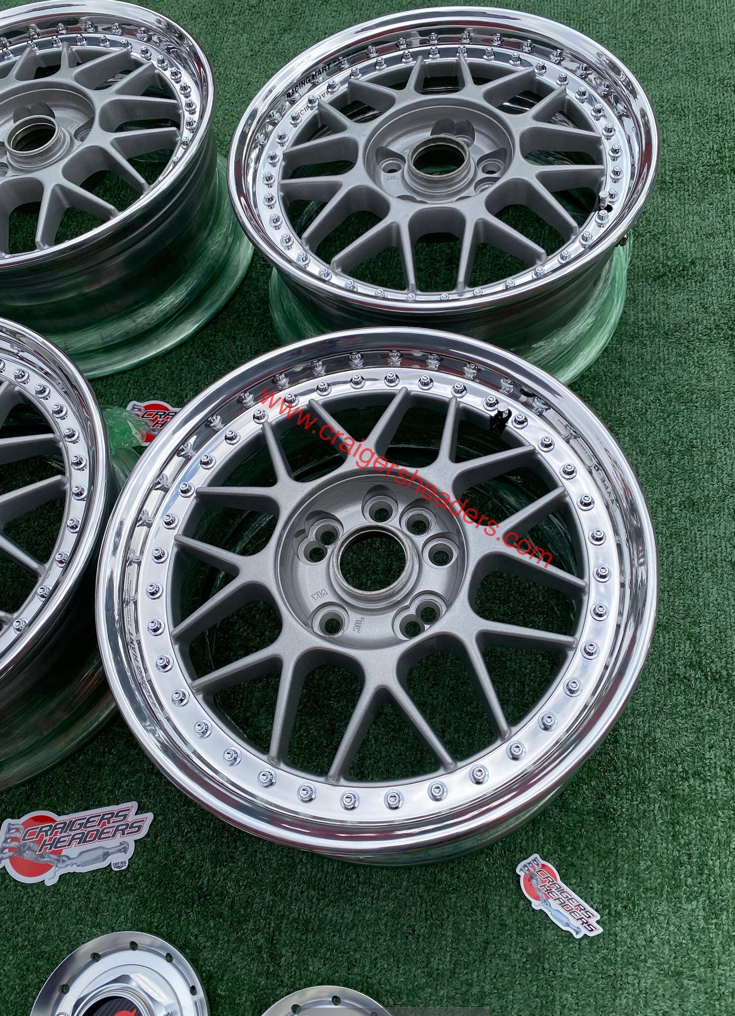 Racing Hart Type C’s - 4x114 & 5x114 - 16 x 7" +38 Offset