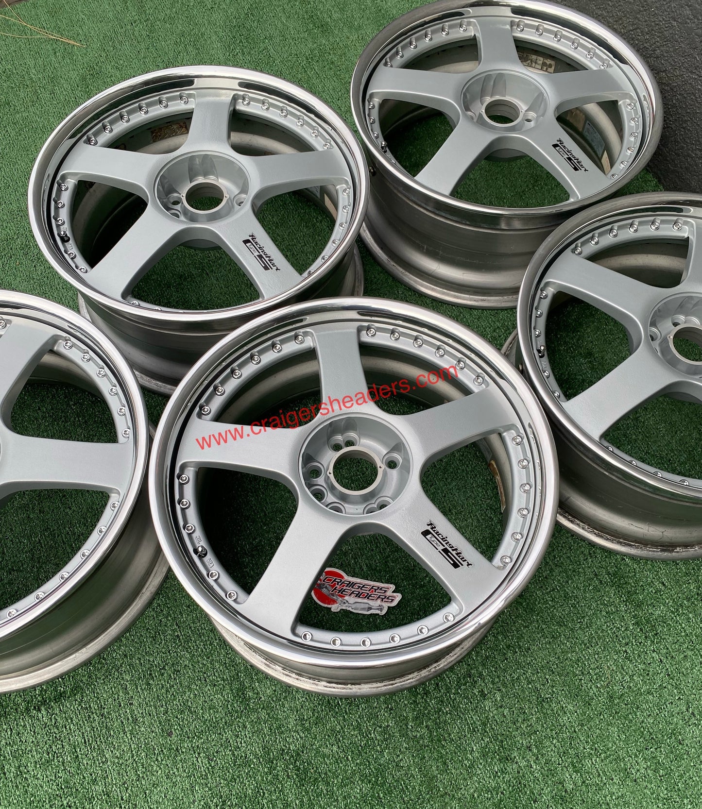 Racing Hart Type C5’s - 5x114 & 4x114 - 19 x 8.5” +45 Offset