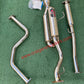 DC Sports Twin Canister Exhaust System - TCS 7021 - 99-00 Honda Civic