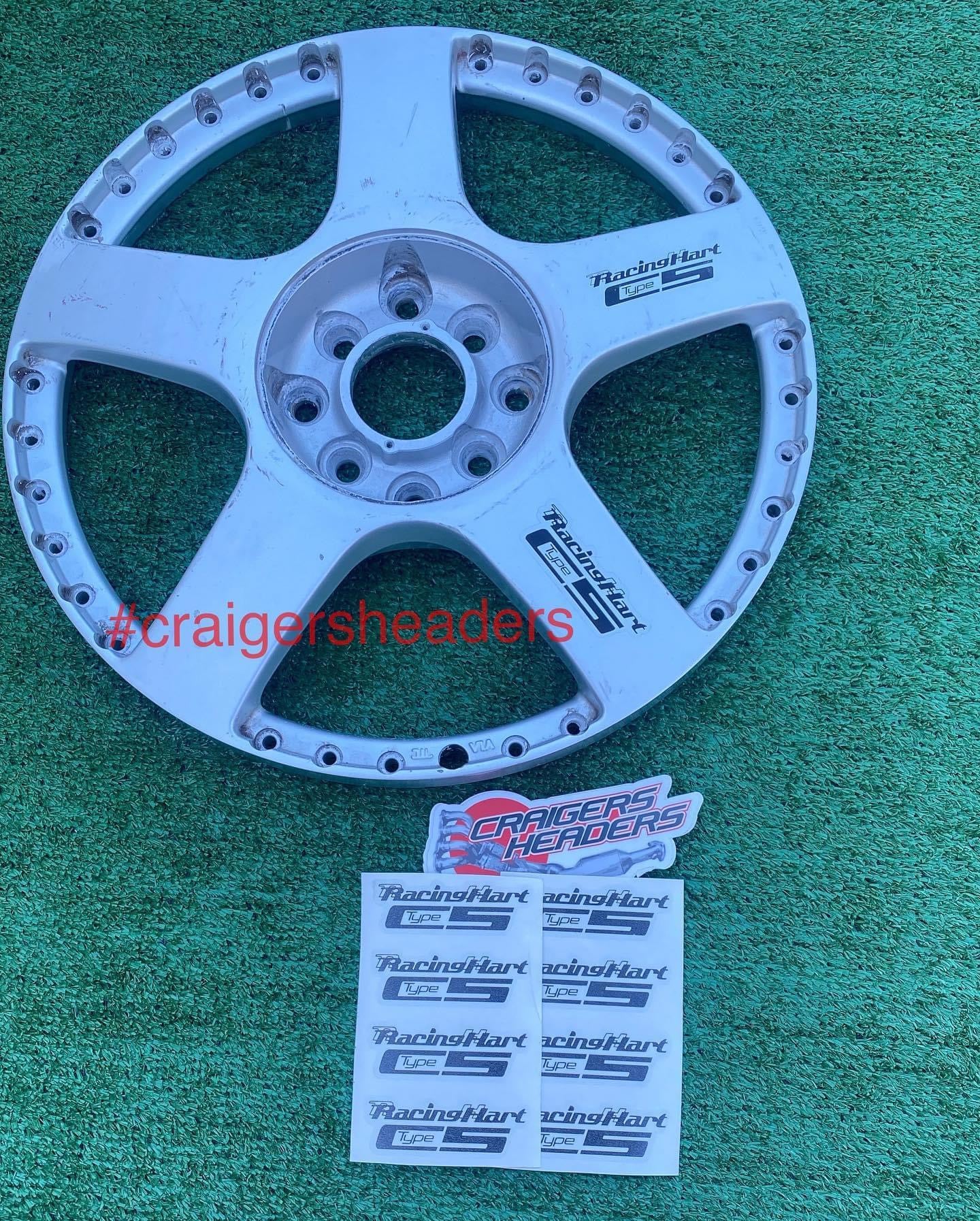 Racing Hart C5 Spoke Replacement Stickers