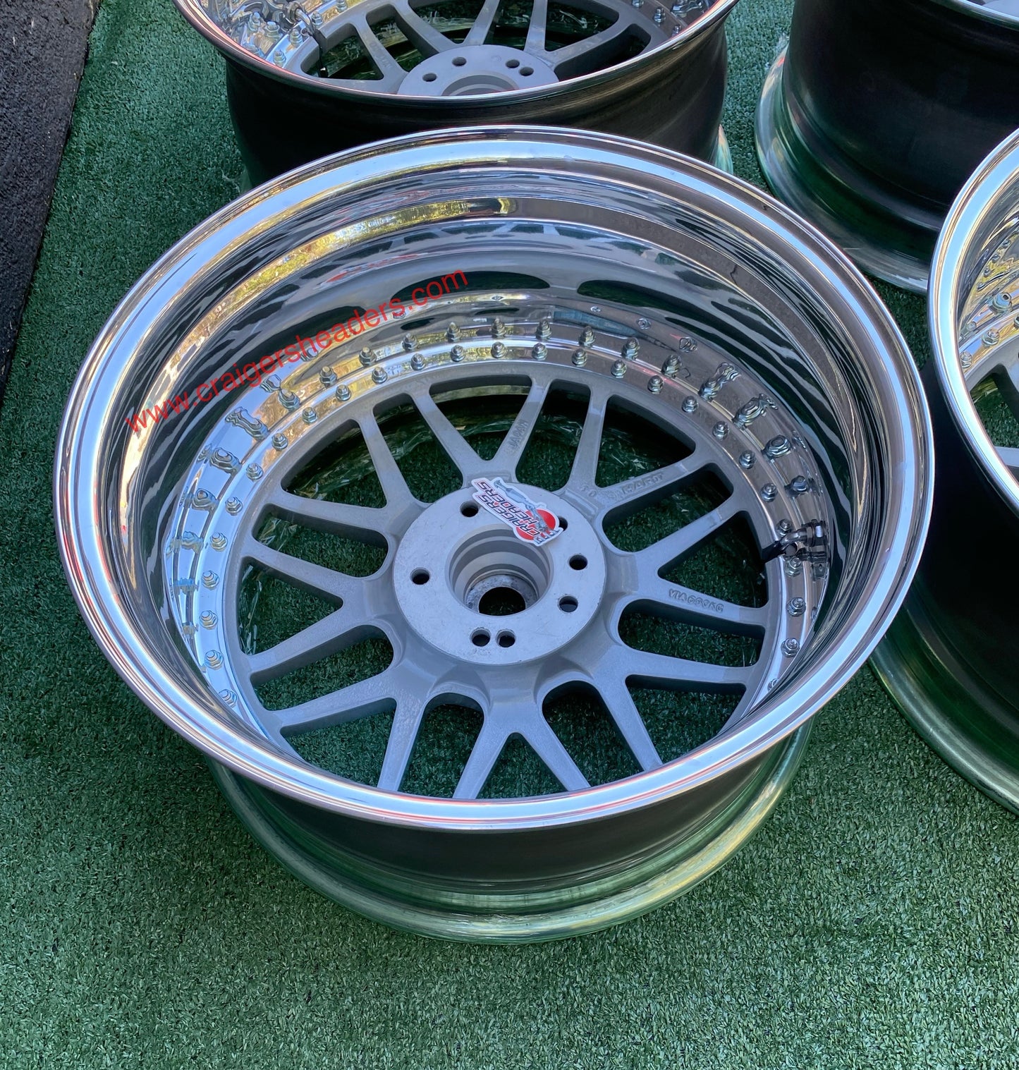 Racing Hart Type C2’s - 4x114, 5x114 - 18 x 9", +40 Offset -Square Setup