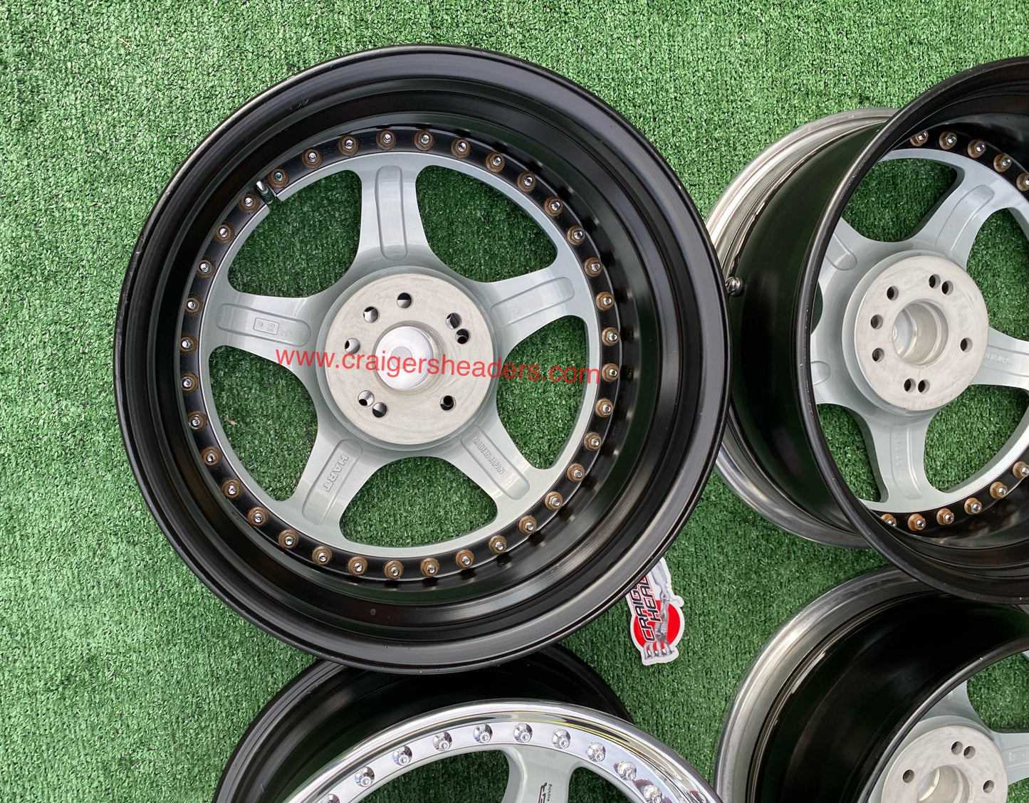 Racing Hart Tracer Type C’s - 4x100 & 5x100 - 16X7" +38 Offset