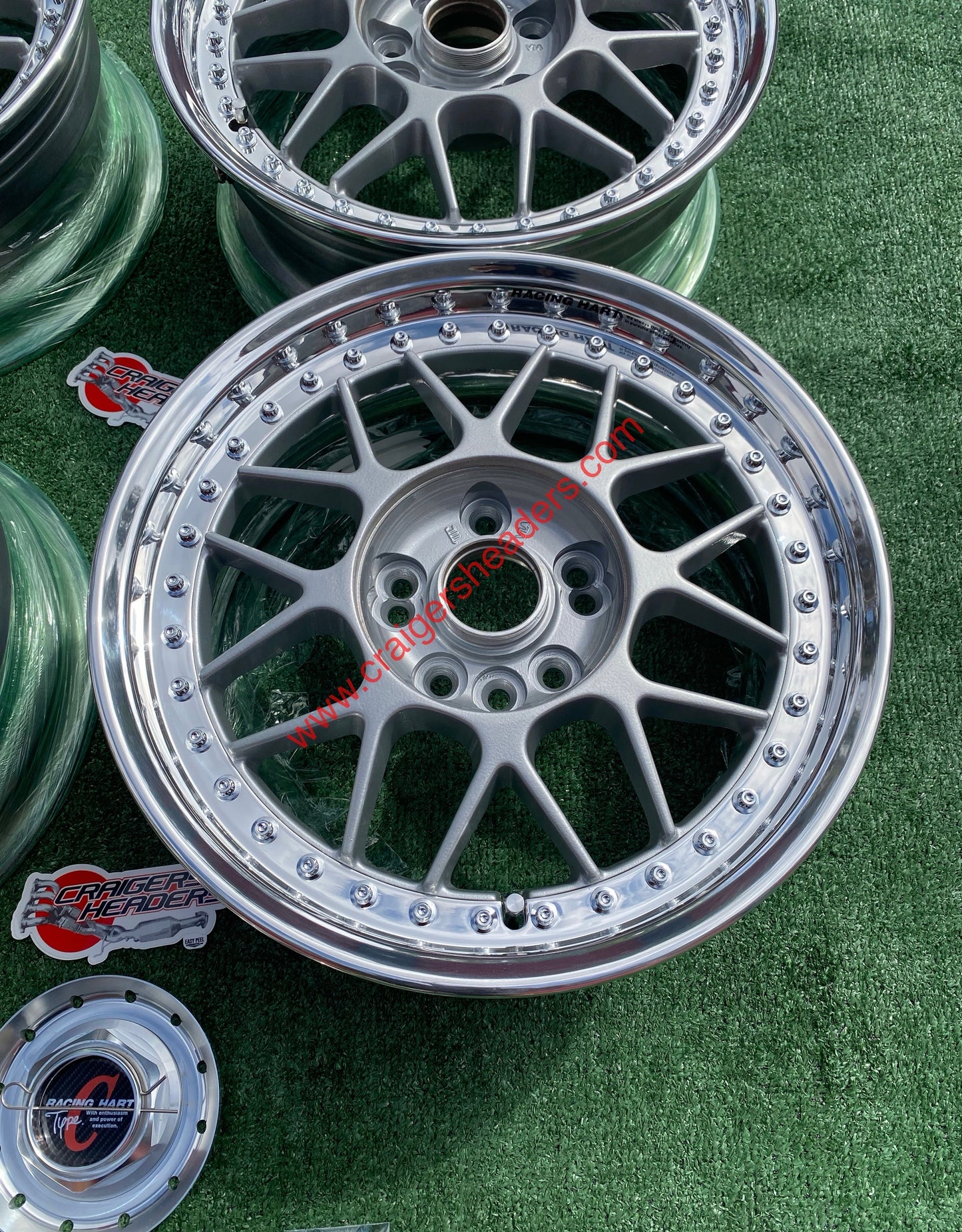 Racing Hart Type C’s - 4x114 & 5x114 - 16 x 6.5" +31 Offset