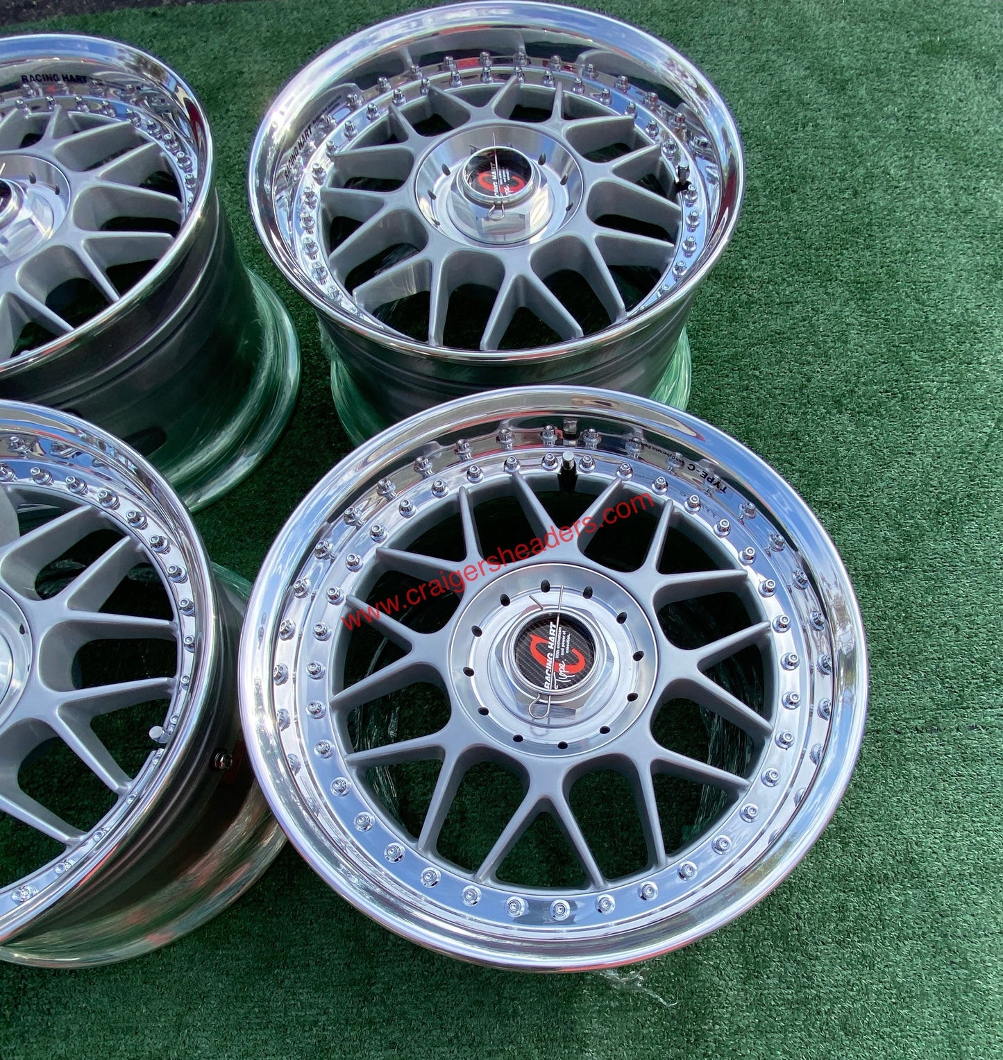 Racing Hart Type C’s - 4x114 & 5x114 - 16 x 8" +38 Offset