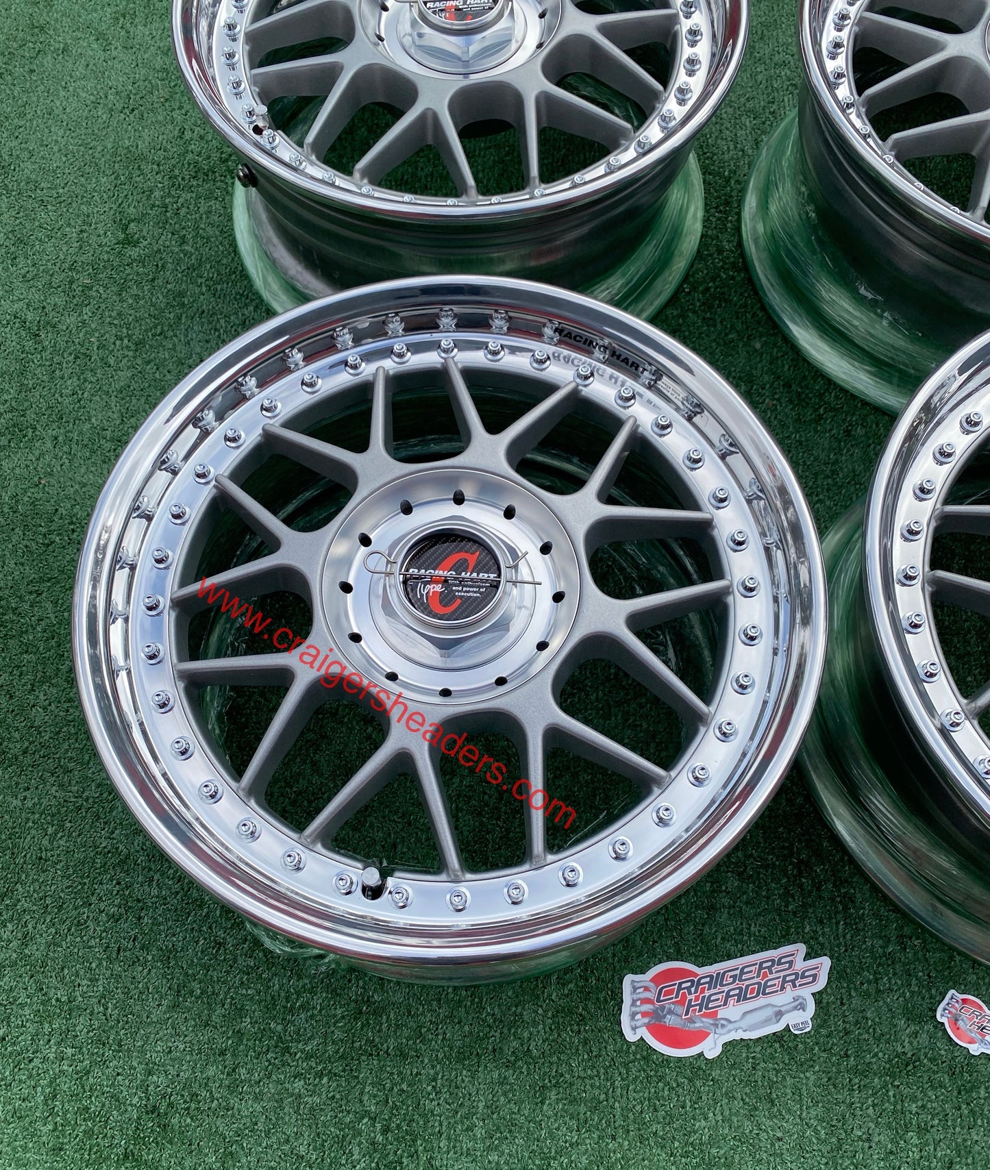 Racing Hart Type C’s - 4x114 & 5x114 - 16 x 7" +38 Offset