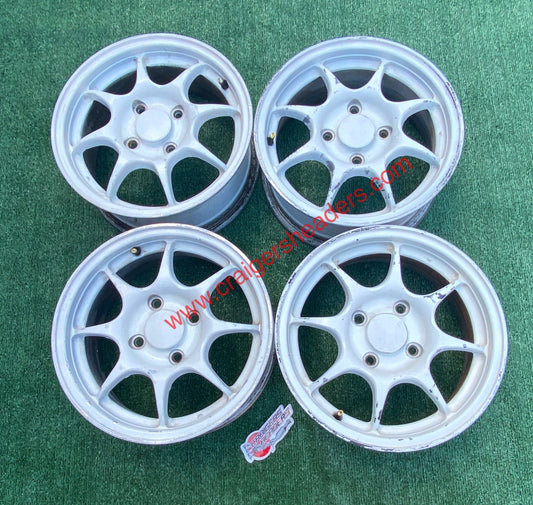 96 Spec Integra Type R WHeelset - 4 x 114 - 15x6" + 50 Offset