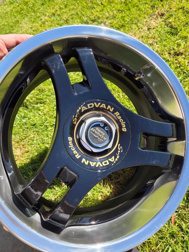 Yokohama Super ADVAN Racing SA3R Black 16x7 & 16x8", 4x100 Lug Pattern