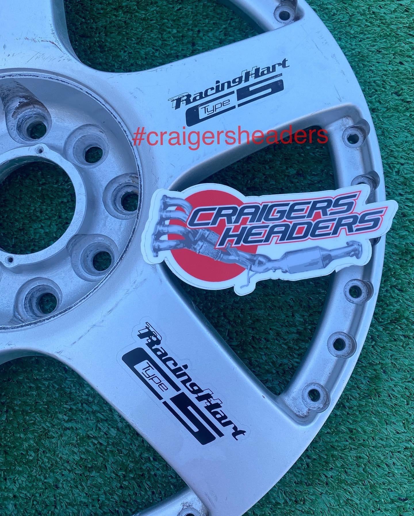 Racing Hart C5 Spoke Replacement Stickers