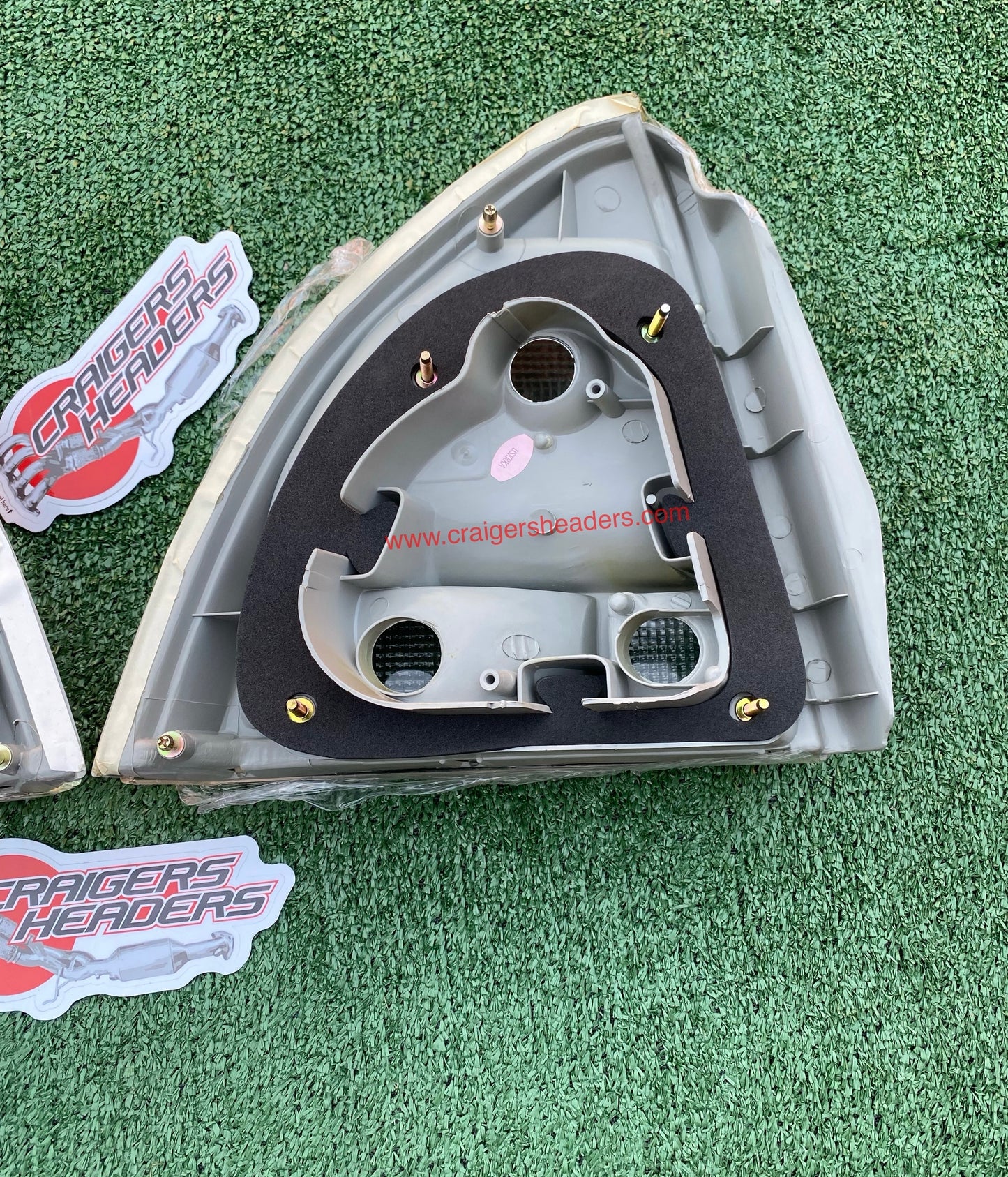 Clear White Rear Tail Light Lamps For Honda Prelude 92-96