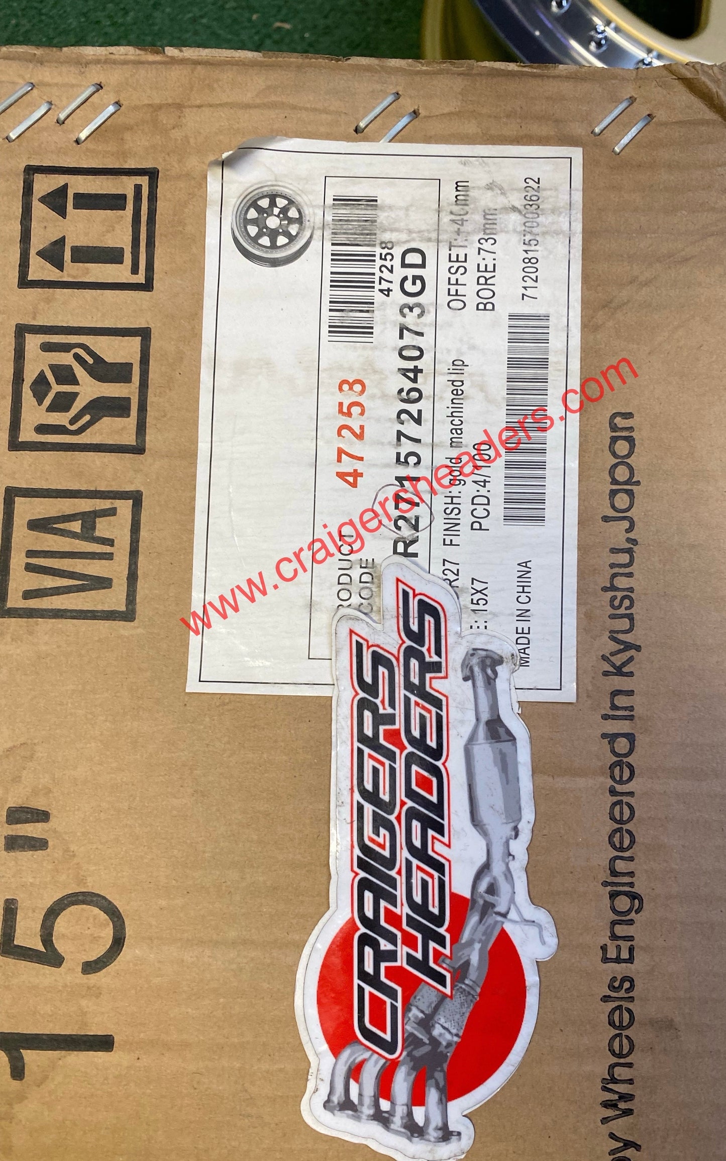 DRAG DR27 wheels "Not a Set" - 4x100 - 15 x 7" +40 Offset