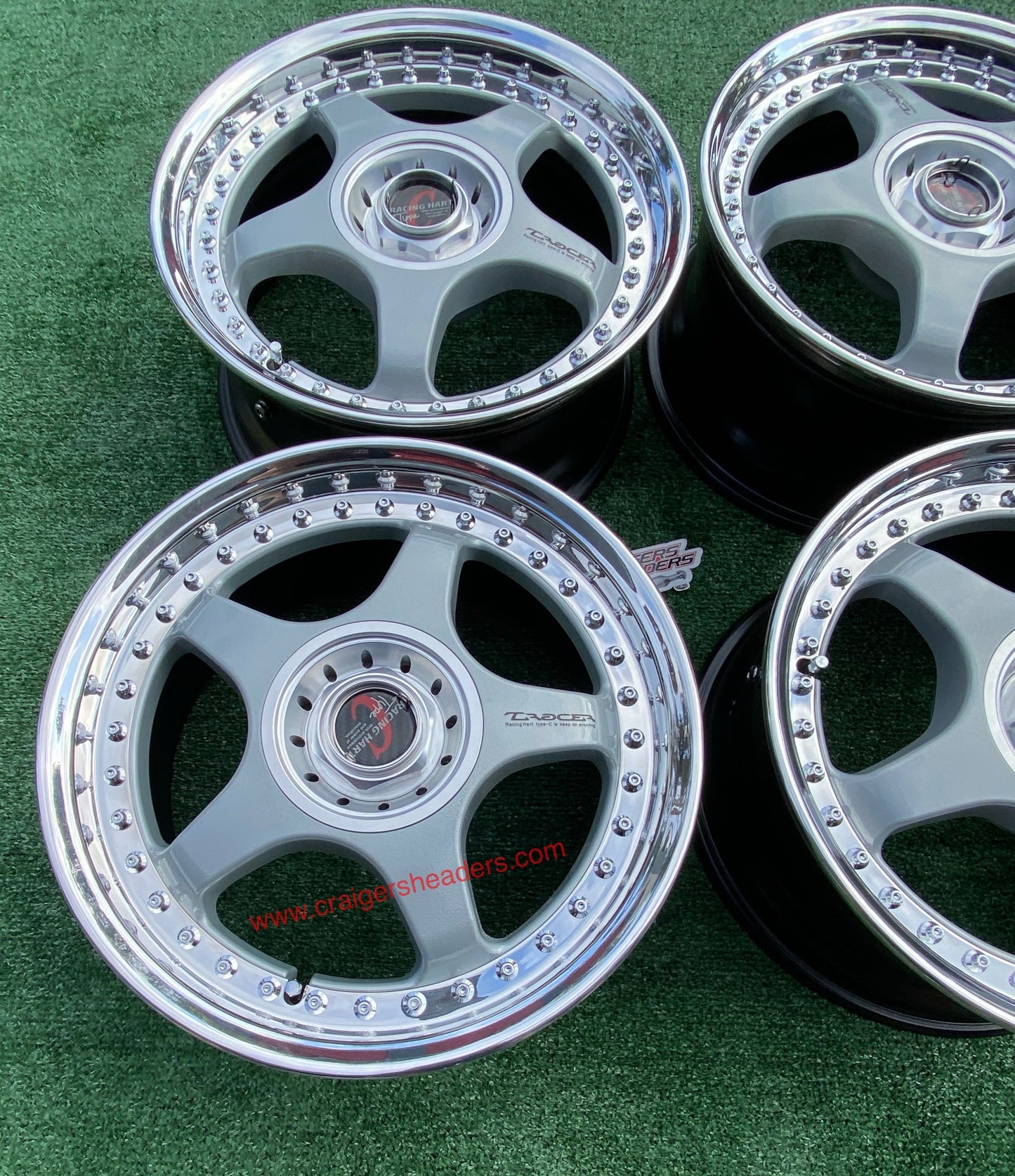 Racing Hart Tracer Type C’s - 4x100 & 5x100 - 16X7" +38 Offset
