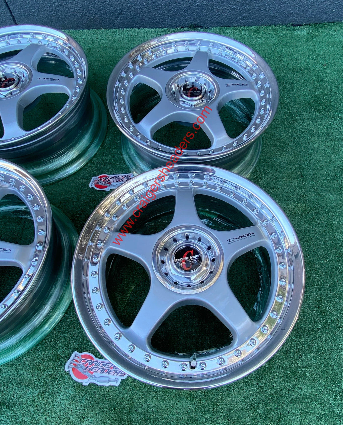 Racing Hart Tracer Type C’s - 5x100 & 4x100 - 17x7.5" +40 Offset