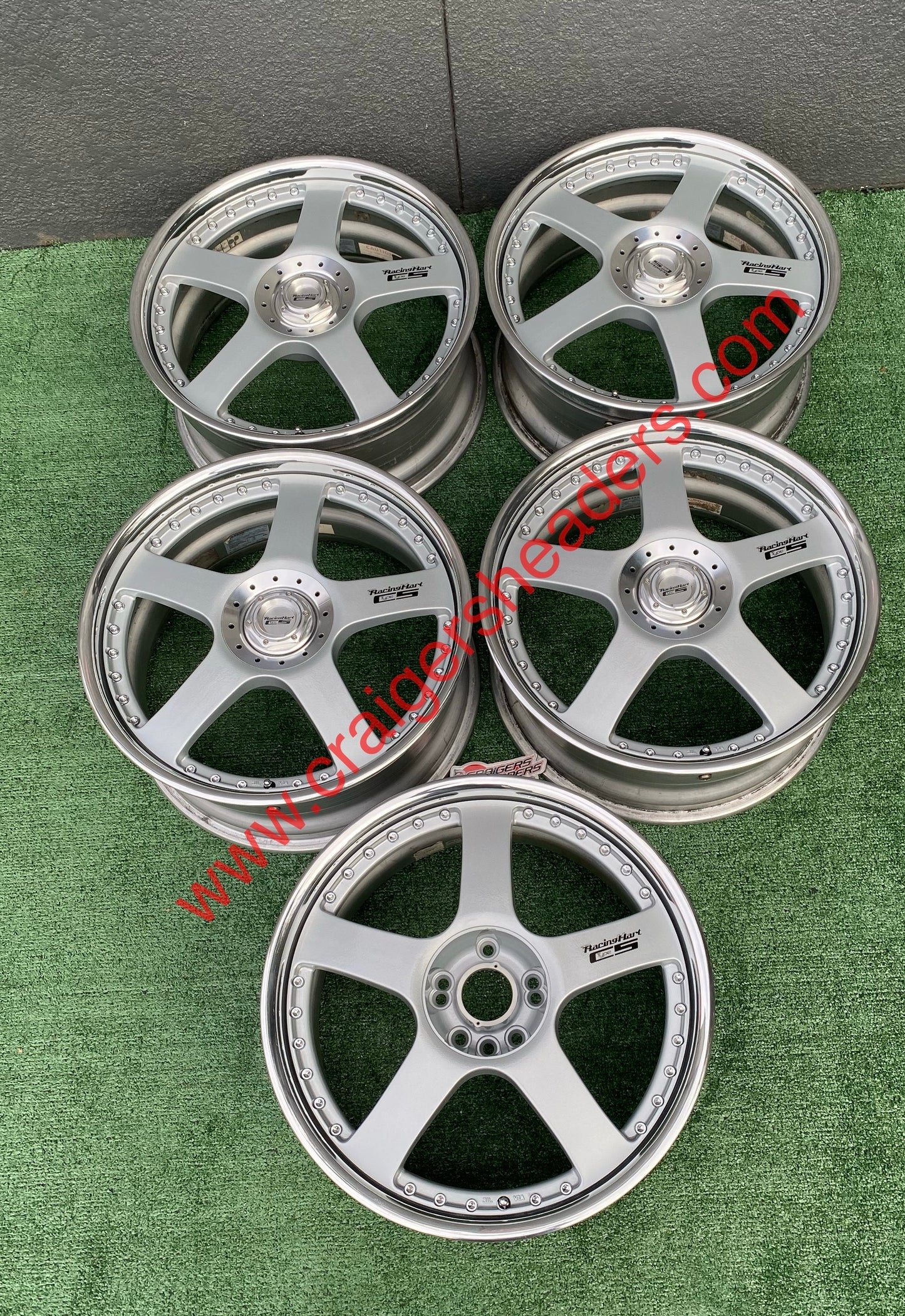 Racing Hart Type C5’s - 5x114 & 4x114 - 19 x 8.5” +45 Offset