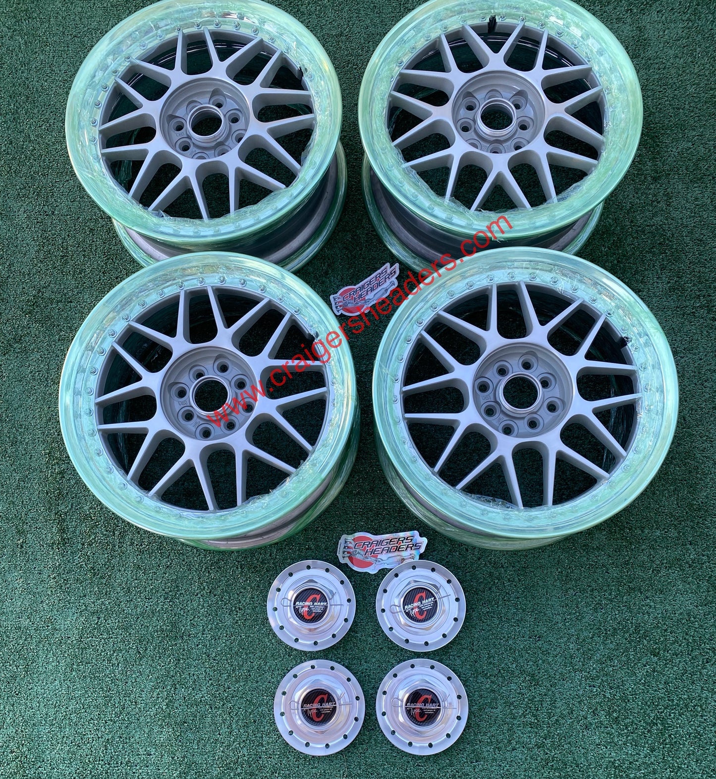 Racing Hart Type C2’s - 4x100 & 4x114 - 17 x 7”