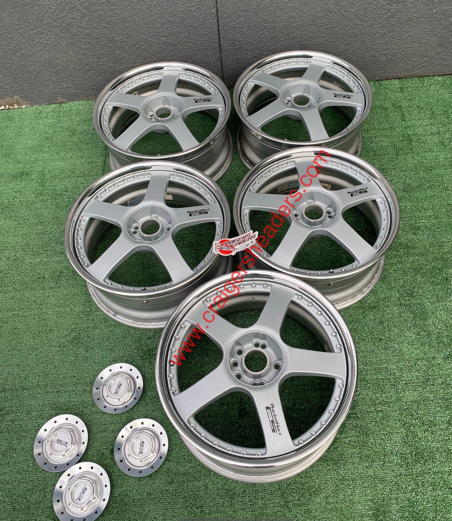 Racing Hart Type C5’s - 5x114 & 4x114 - 19 x 8.5” +45 Offset