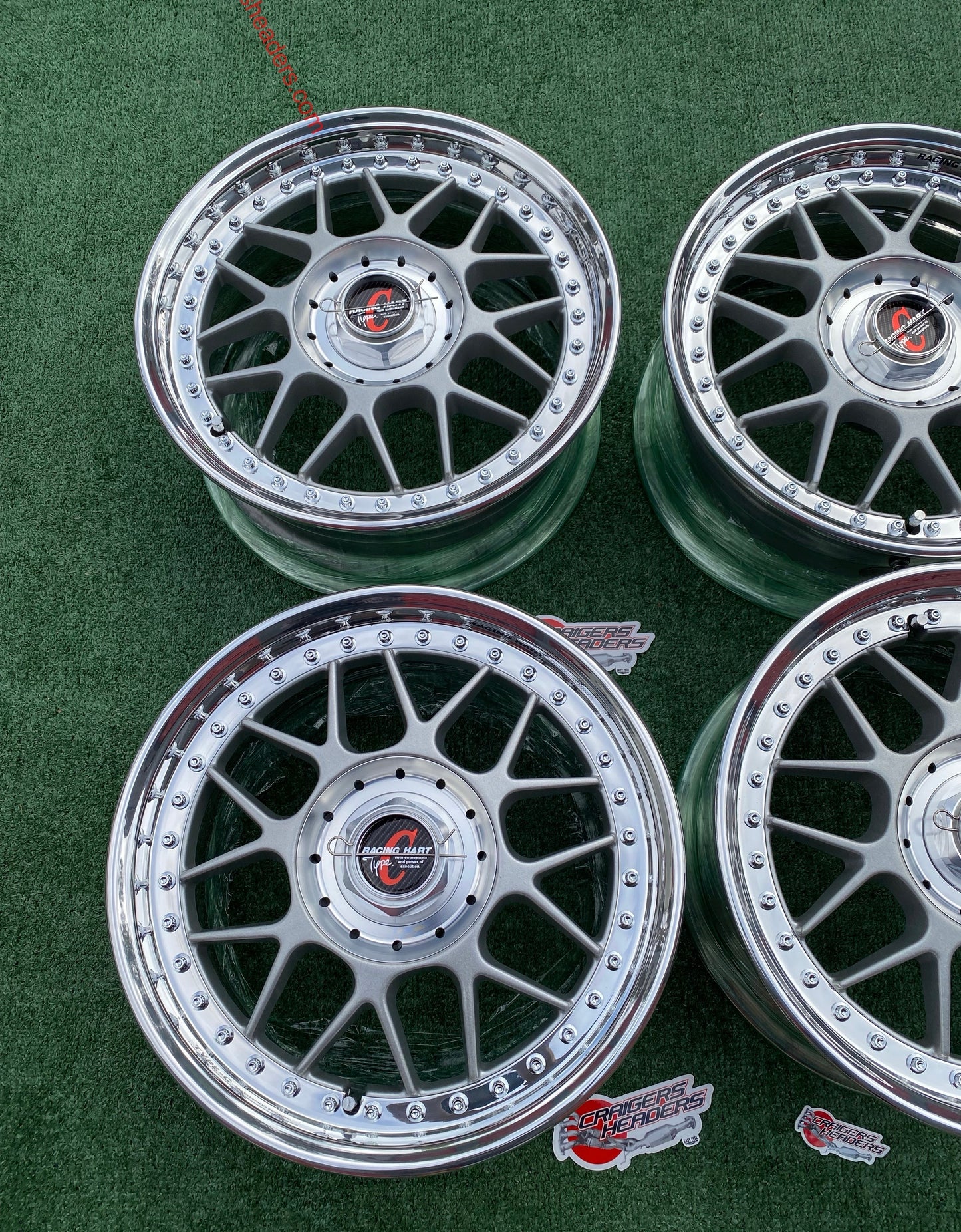 Racing Hart Type C’s - 4x114 & 5x114 - 16 x 7" +38 Offset