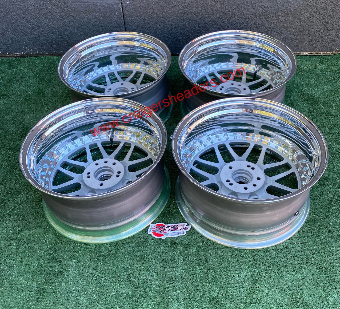 Racing Hart Type C2’s - 4x114, 5x114 - 18 x 9", +40 Offset -Square Setup