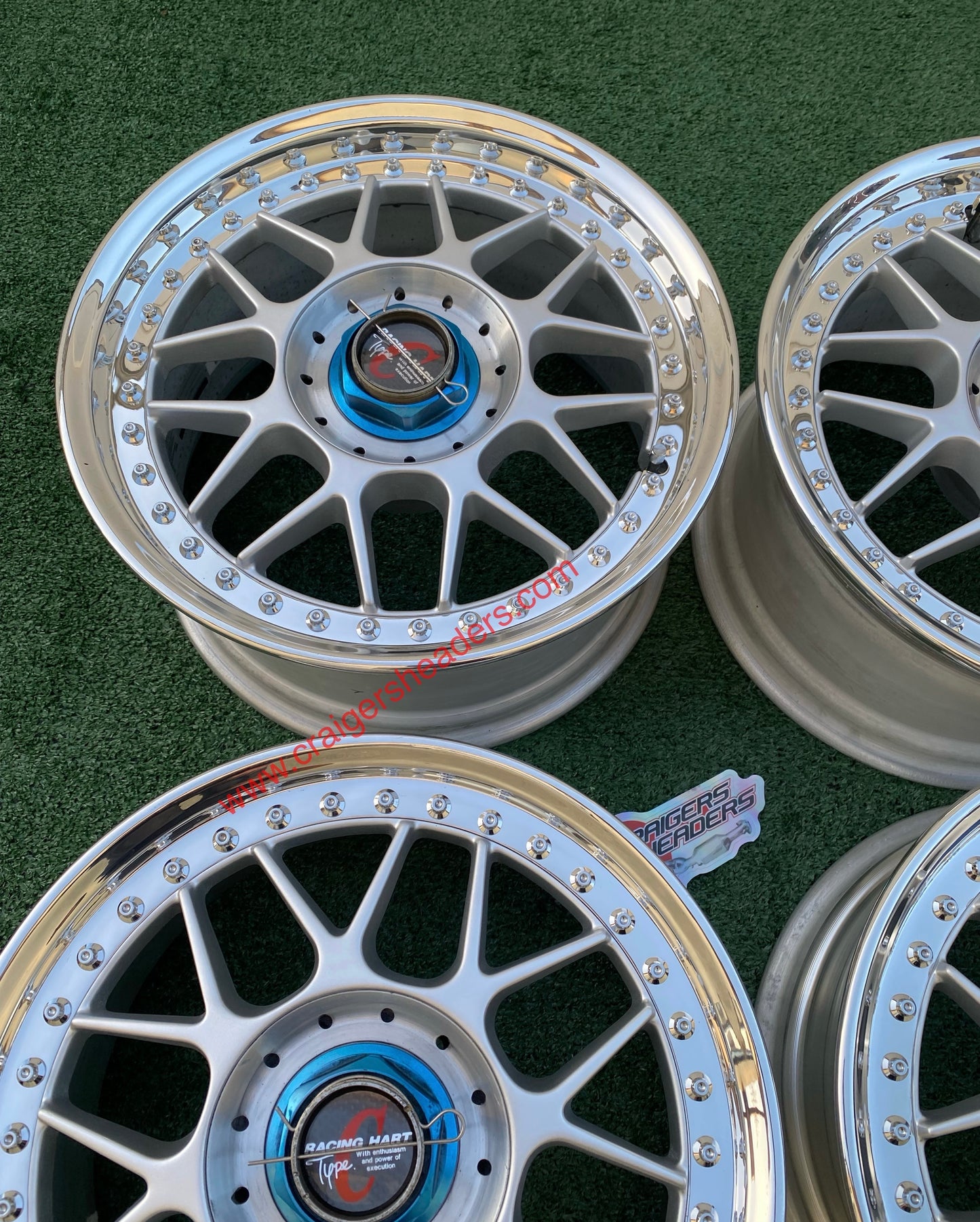 Racing Hart Type C’s - 5x114 - 16x7" and 16x8", +33 Offset